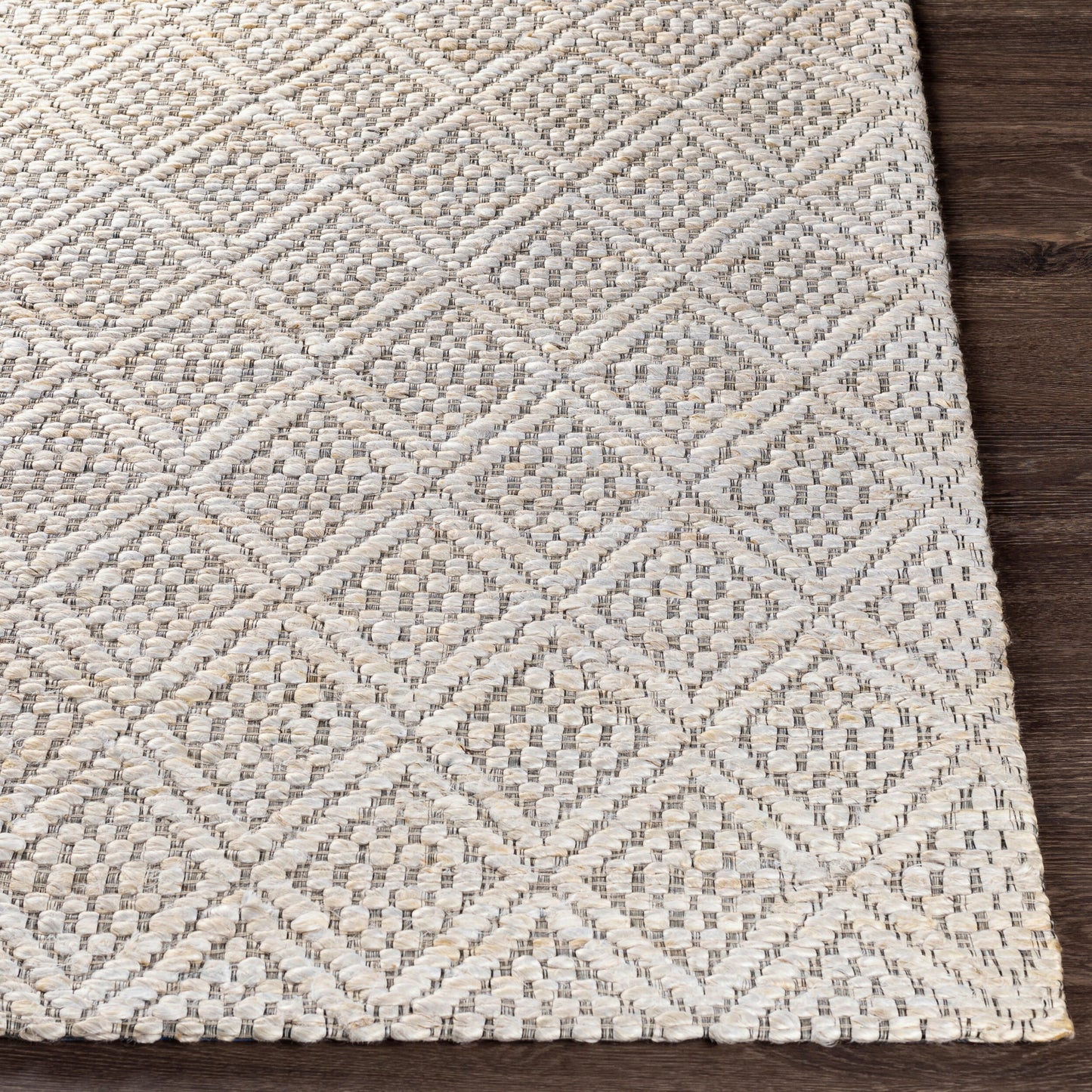 Trace TCE-2301 2' x 3' Handmade Jute Accent Rug