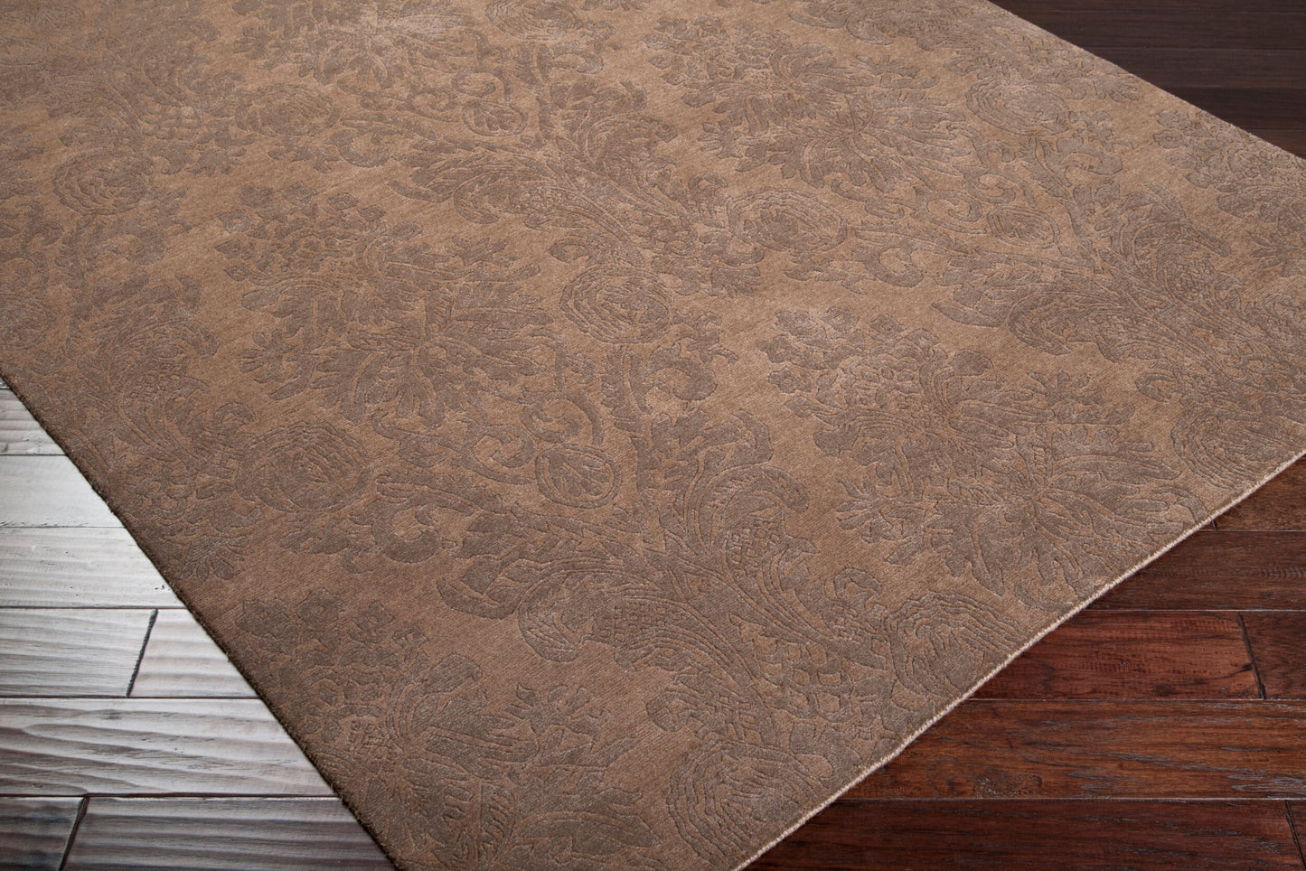 Alfombra de lana hecha a mano Terran TER-1003 de 2,7 x 3,6 m