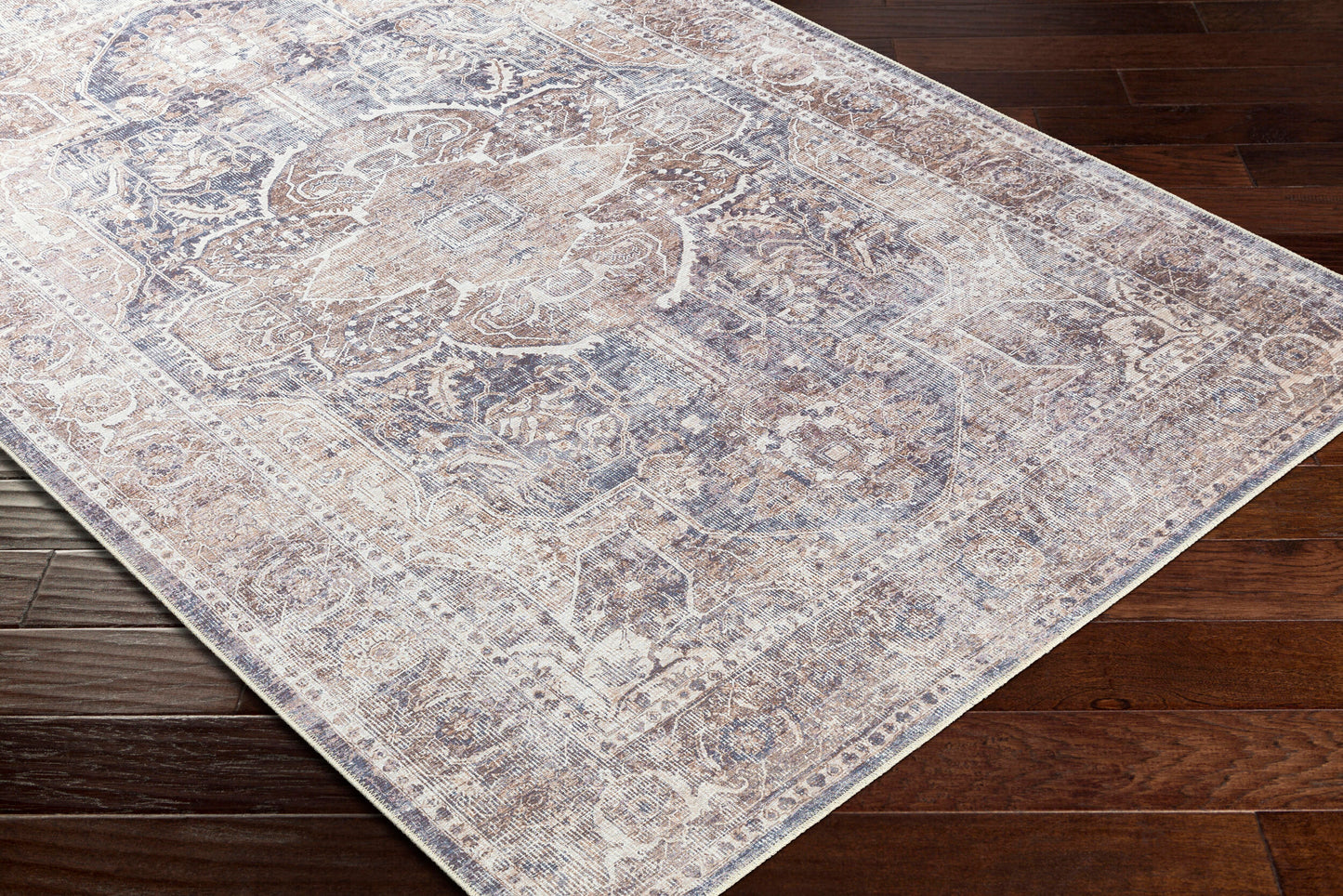 Tahmis THI-2700 6' x 9' Machine Woven Washable Area Rug