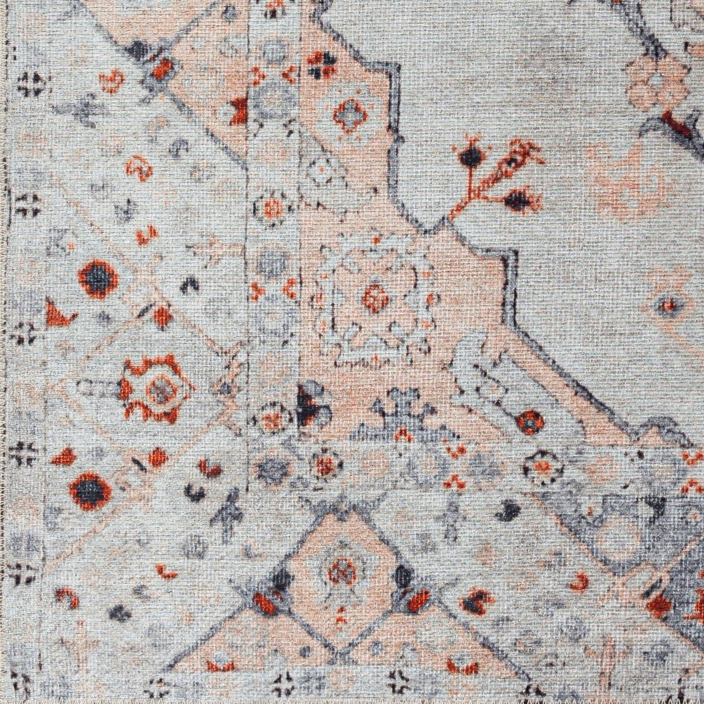 Tahmis THI-2706 8' x 10' Machine Woven Washable Area Rug