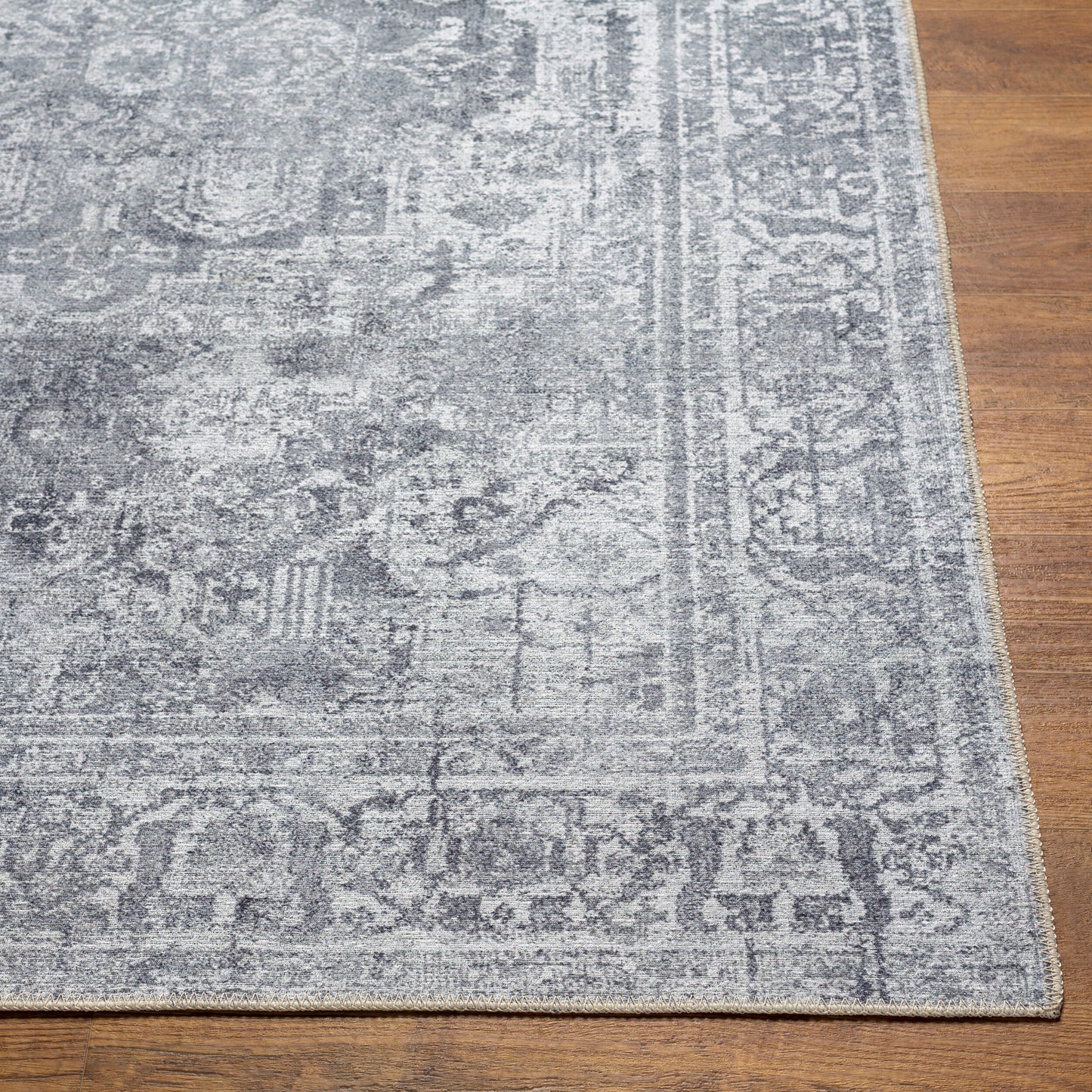 Tahmis THI-2710 9' x 12' Machine Woven Washable Area Rug
