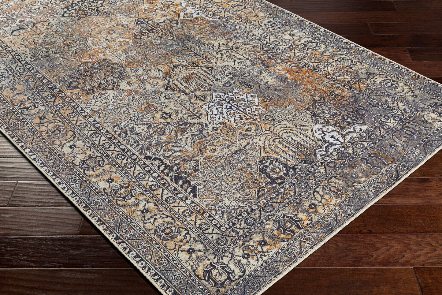 Tahmis THI-2711 8' x 10' Machine Woven Washable Area Rug