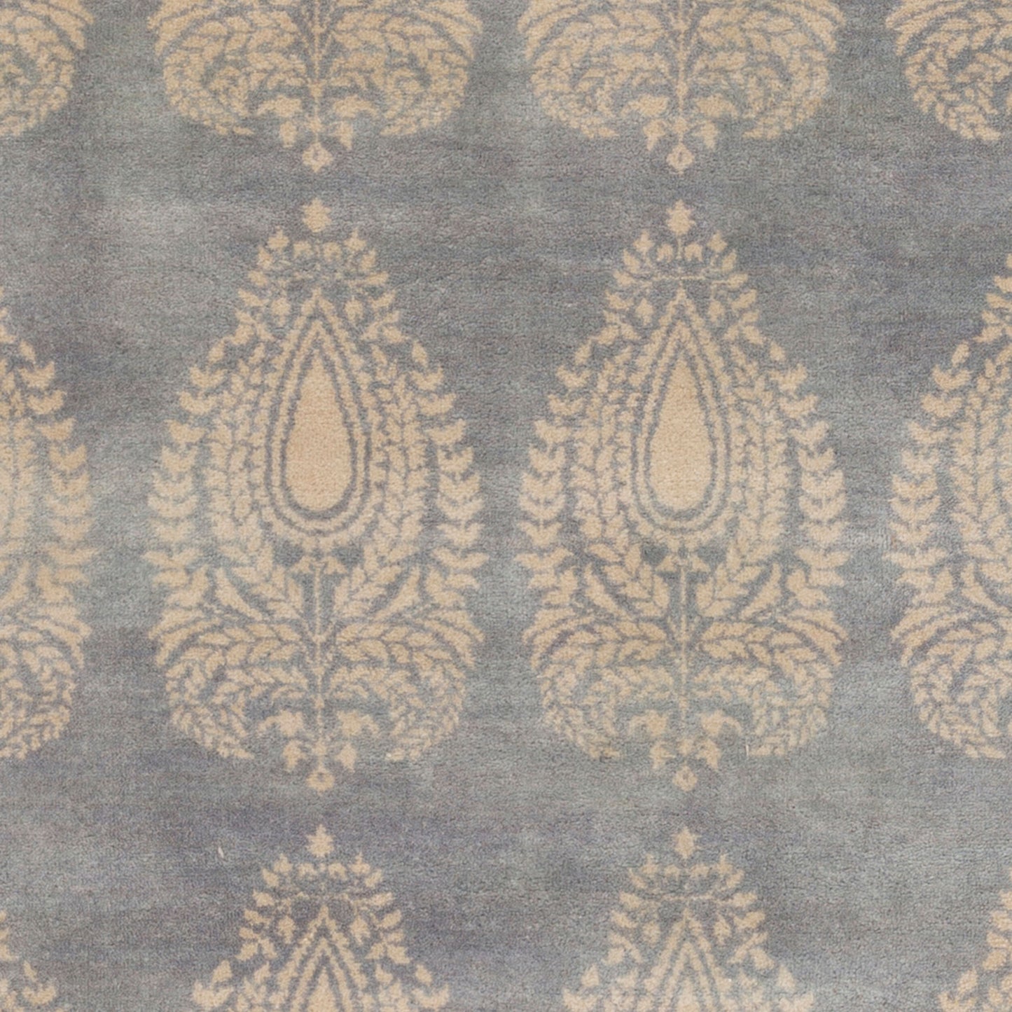 Alfombra de lana hecha a mano Thompson THP-1002 de 1,2 m x 1,8 m