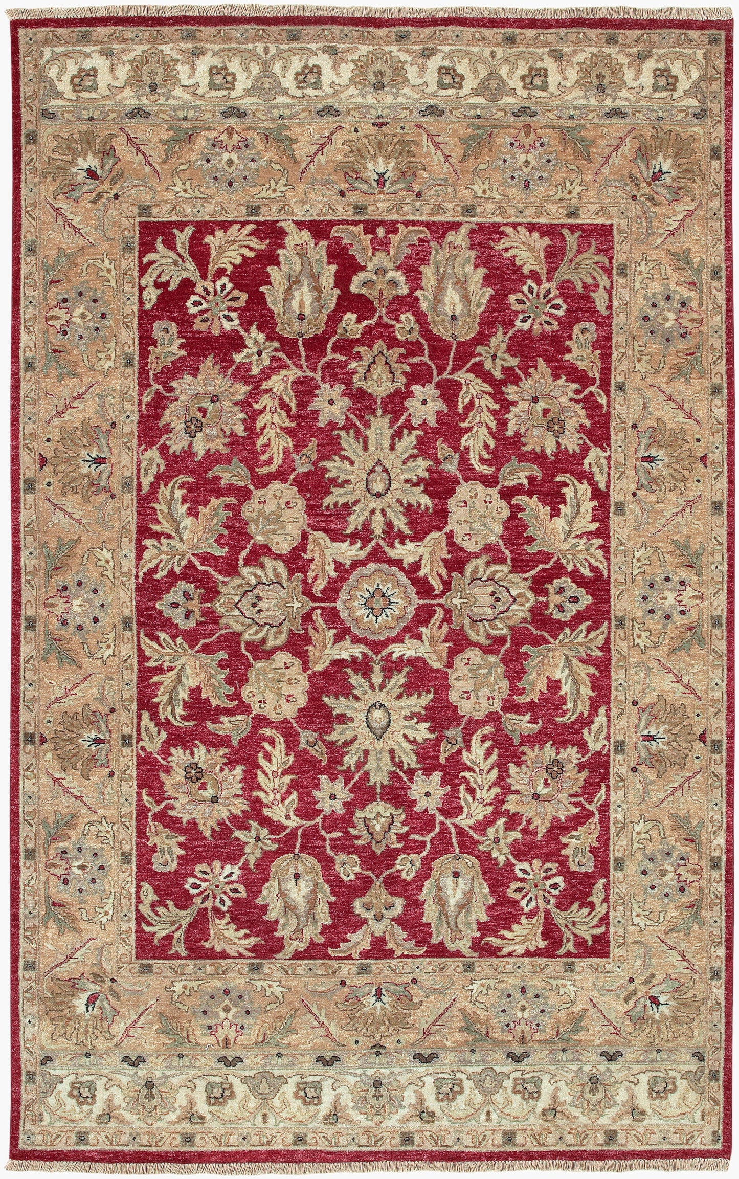 Timeless TIM-7901 5' x 9' Handmade Wool Area Rug