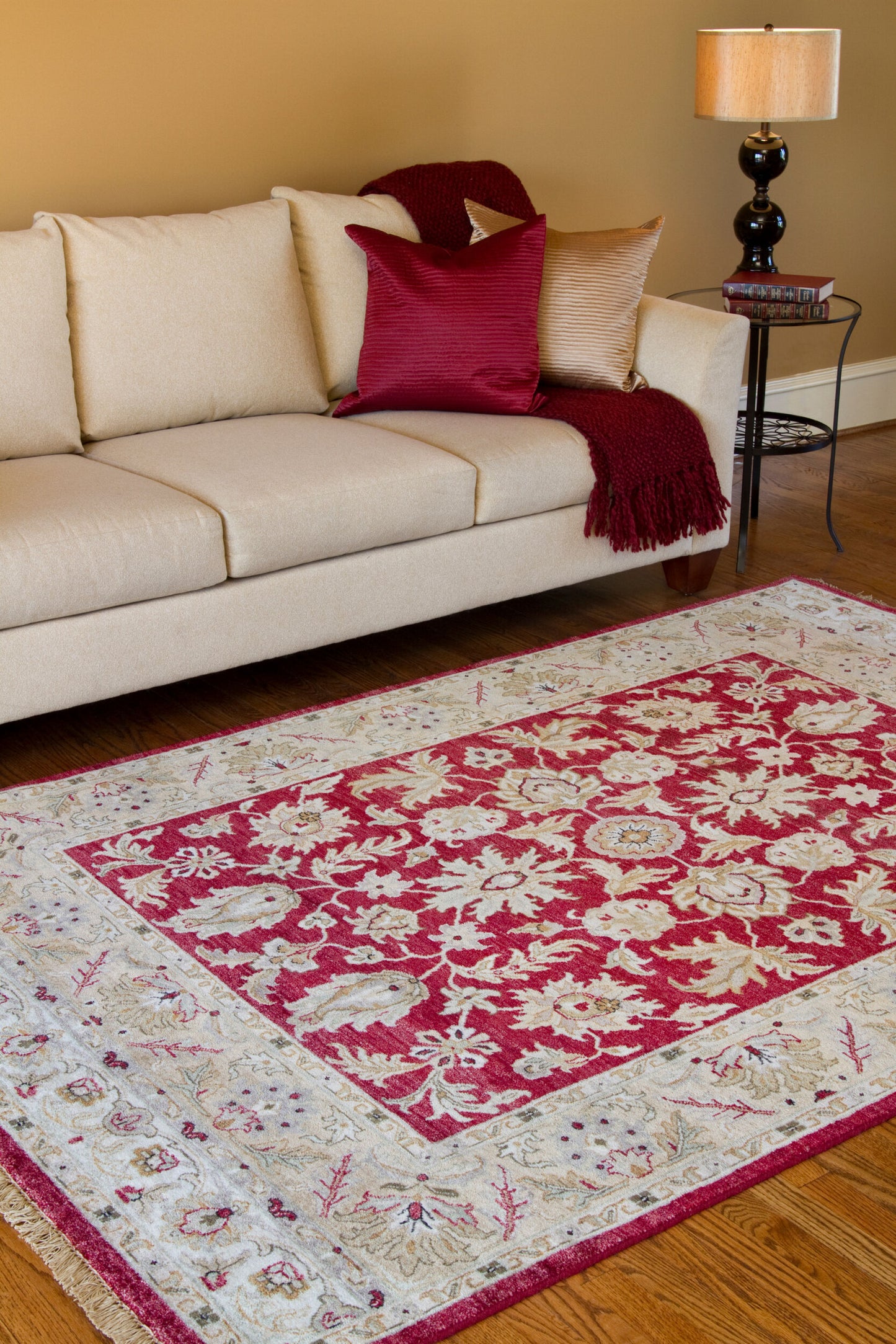 Timeless TIM-7901 5' x 9' Handmade Wool Area Rug