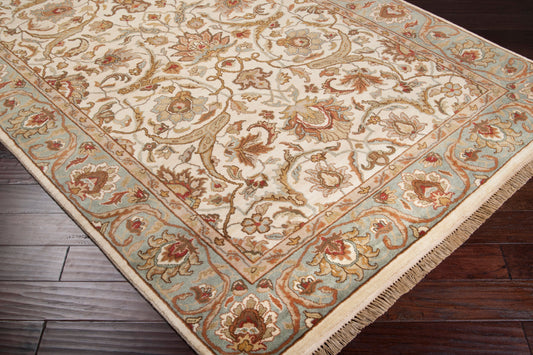 Taj Mahal TJ-1123 3' x 5' Handmade Wool Accent Rug