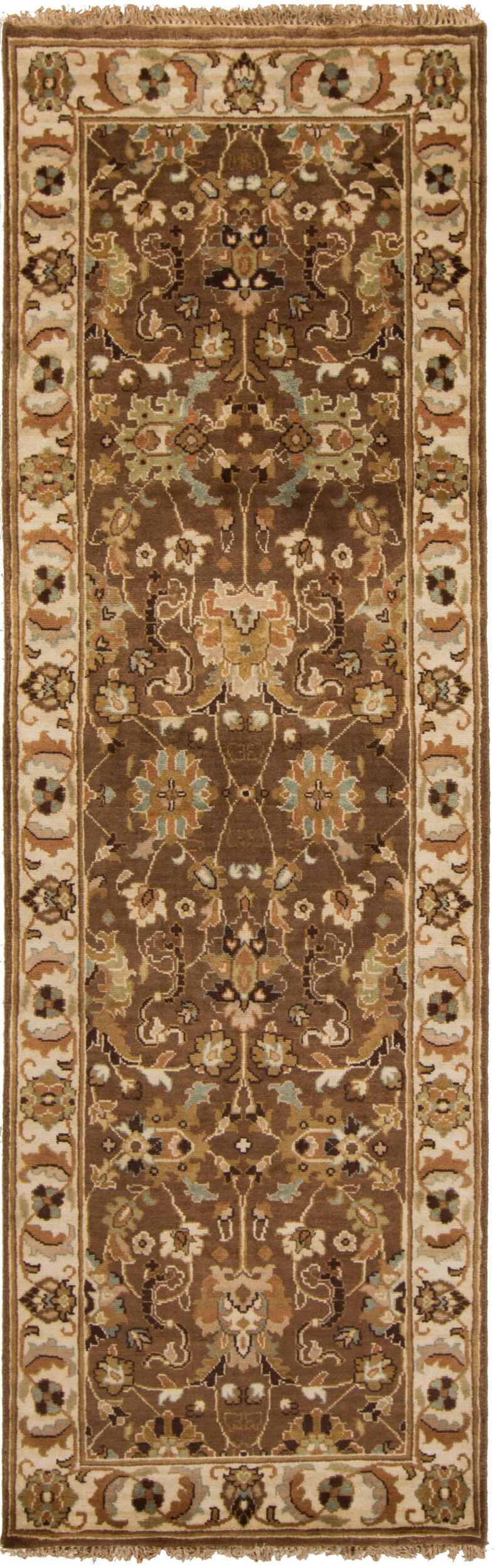 Taj Mahal TJ-1130 8ft Runner Handmade Wool Runner Rug