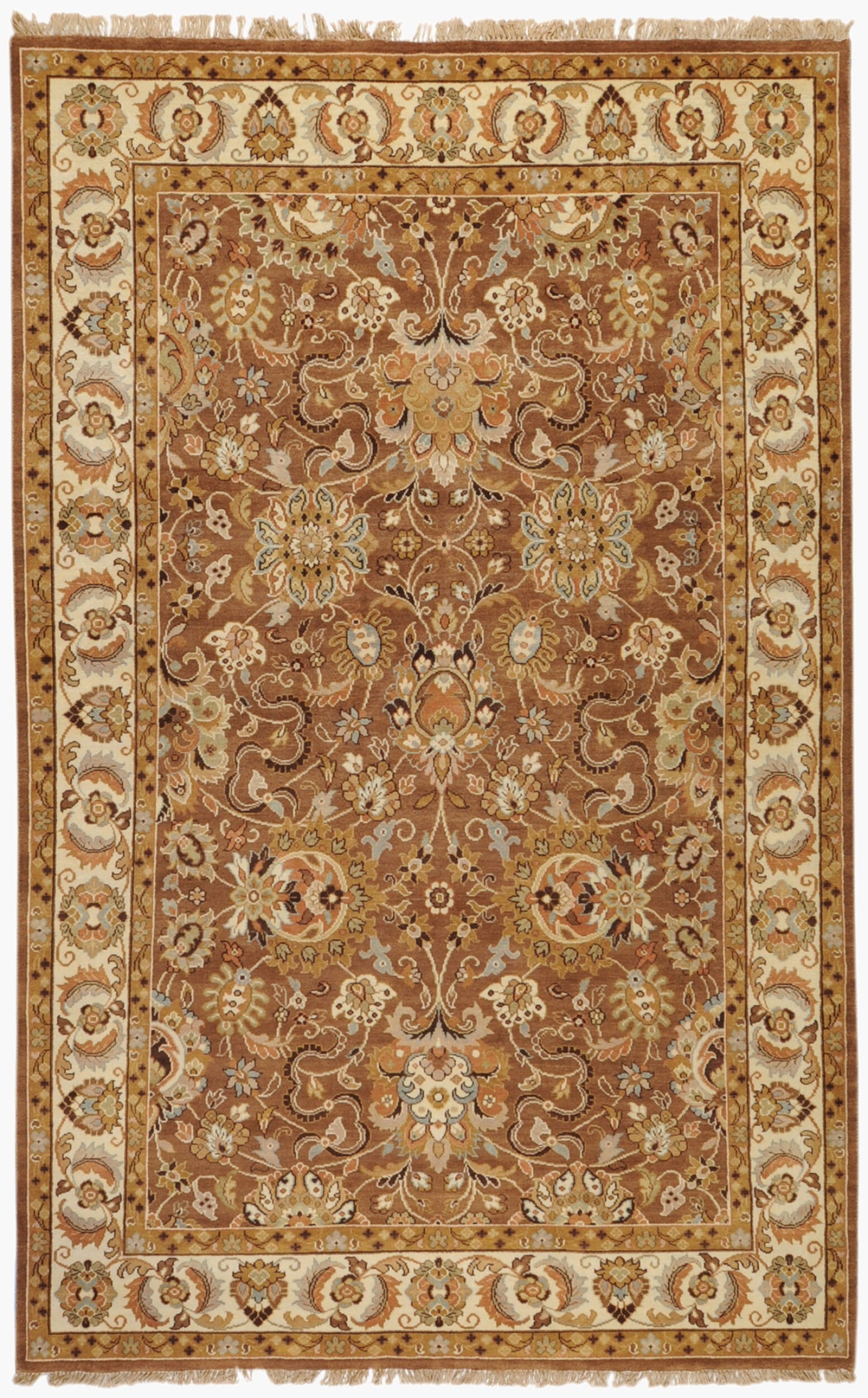 Taj Mahal TJ-1130 3' x 5' Handmade Wool Accent Rug
