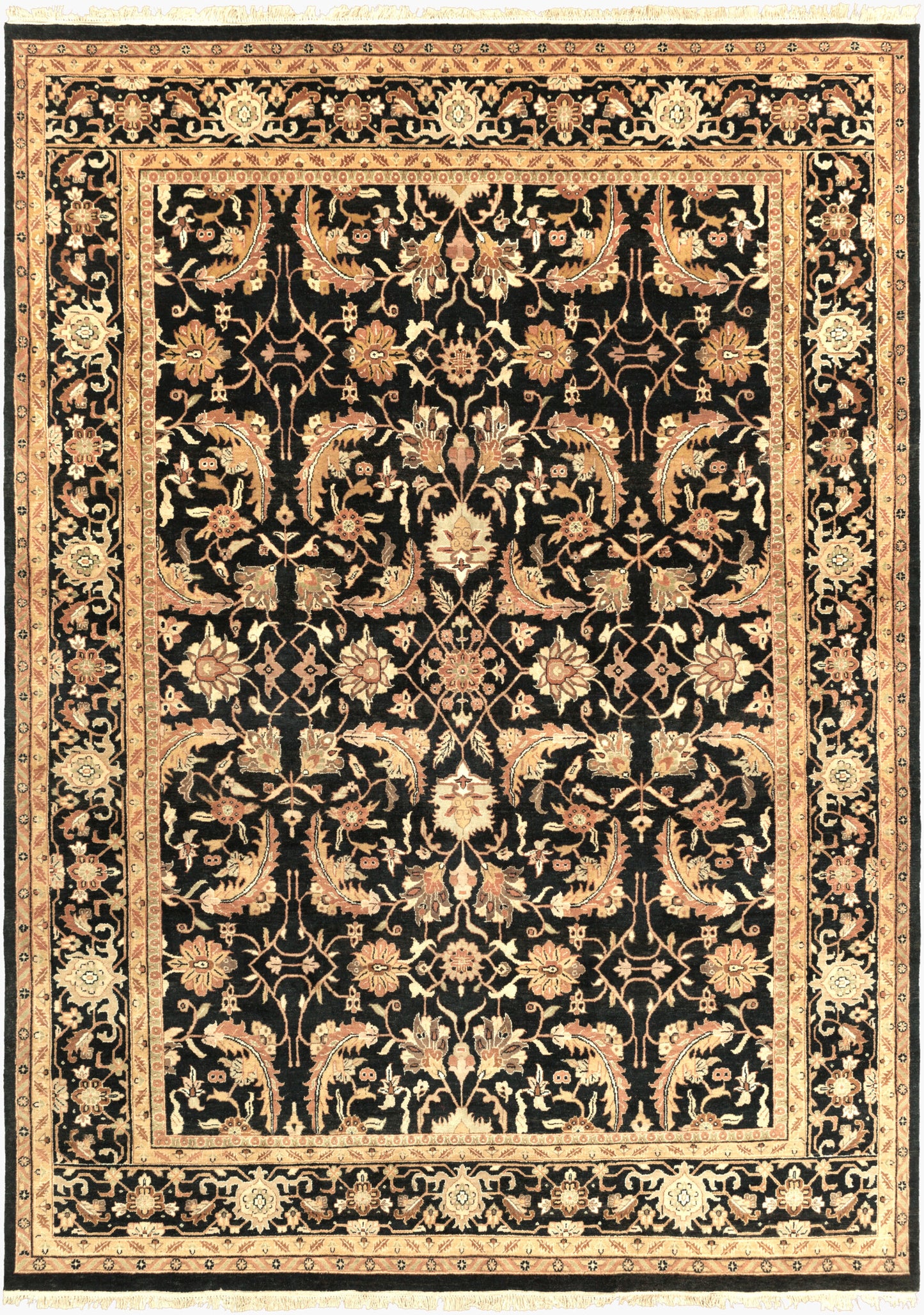Taj Mahal TJ-44 9' x 12' Handmade Wool Area Rug