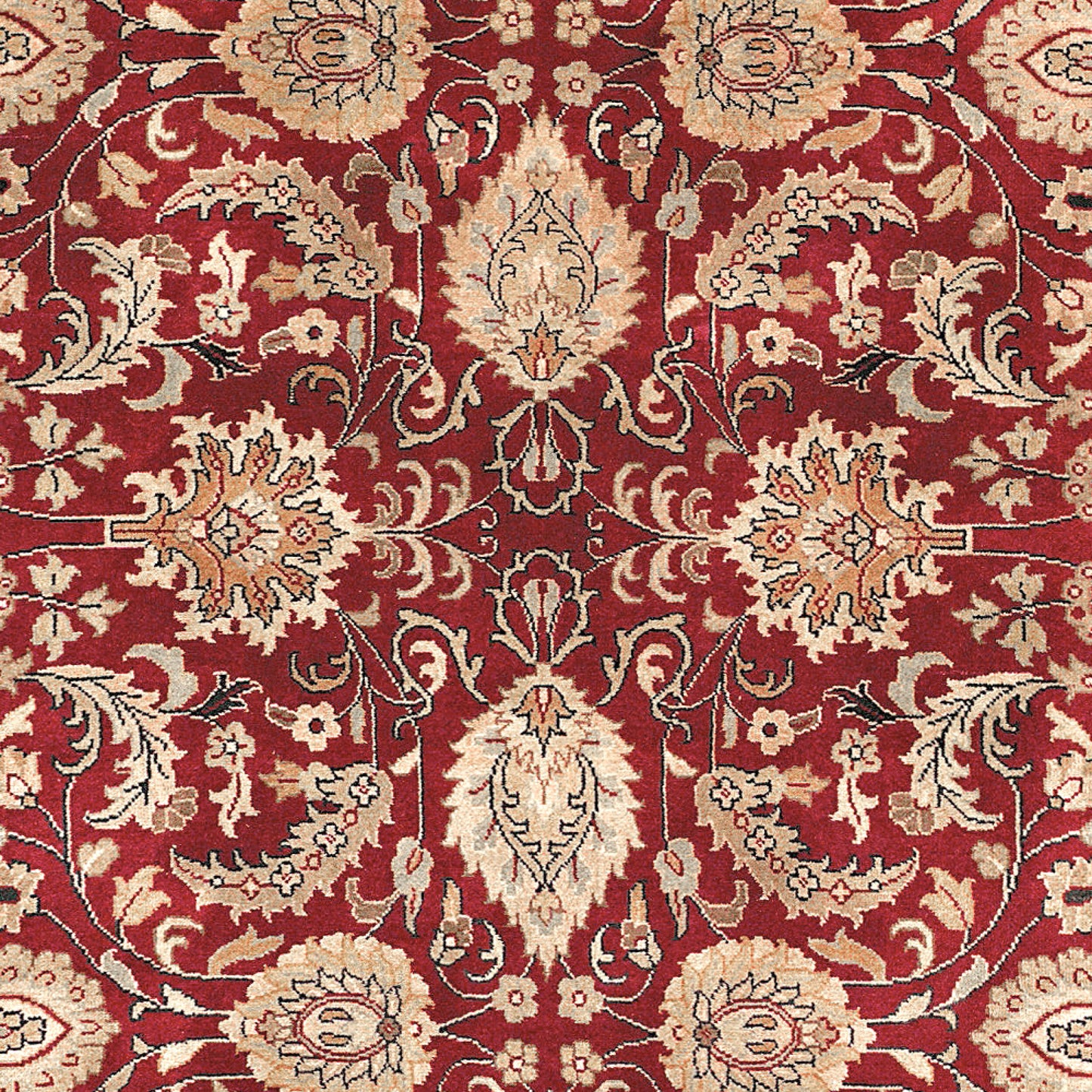 Taj Mahal TJ-6575 8ft Square Handmade Wool Area Rug