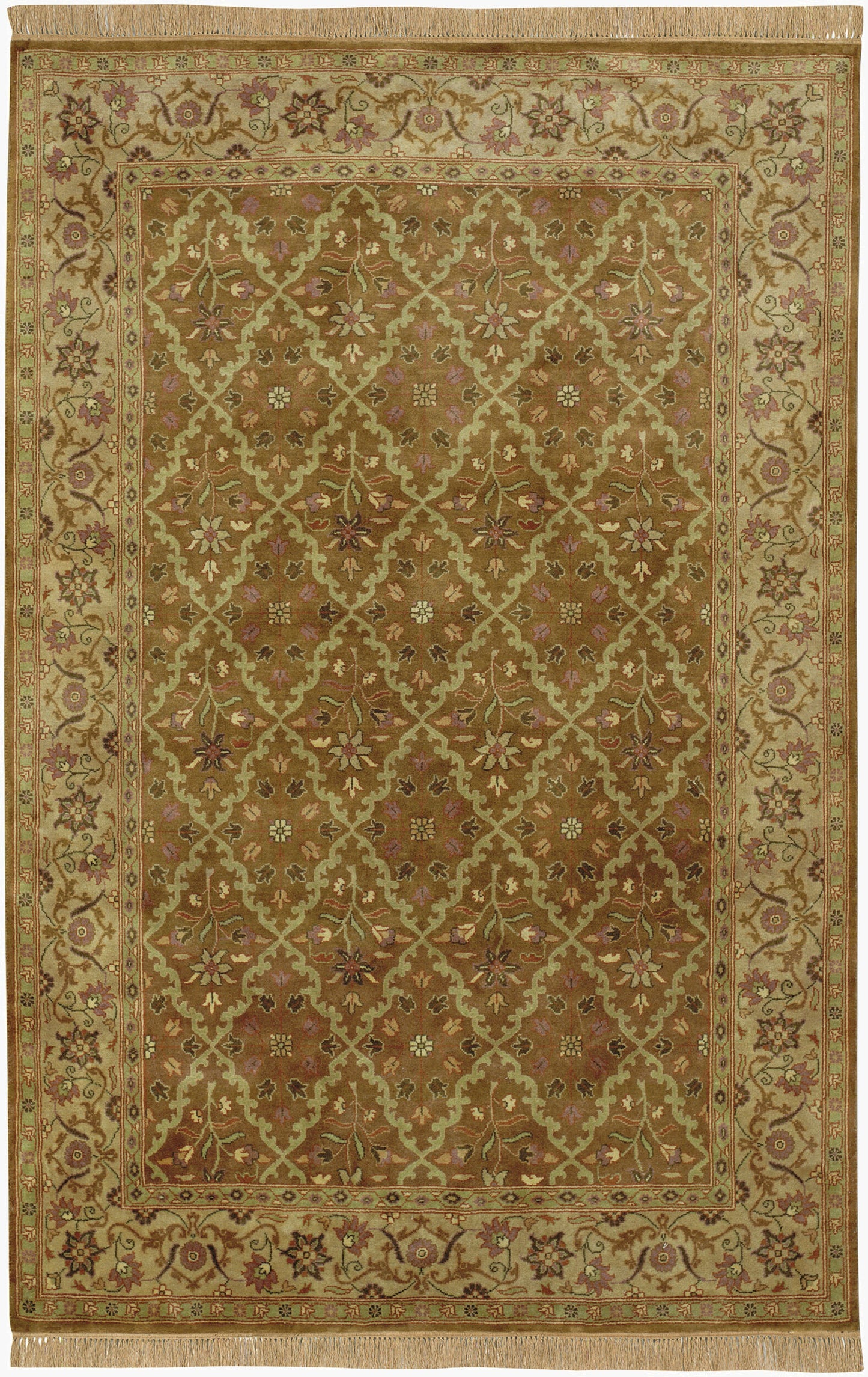 Taj Mahal TJ-909 8ft Runner Handmade Wool Runner Rug