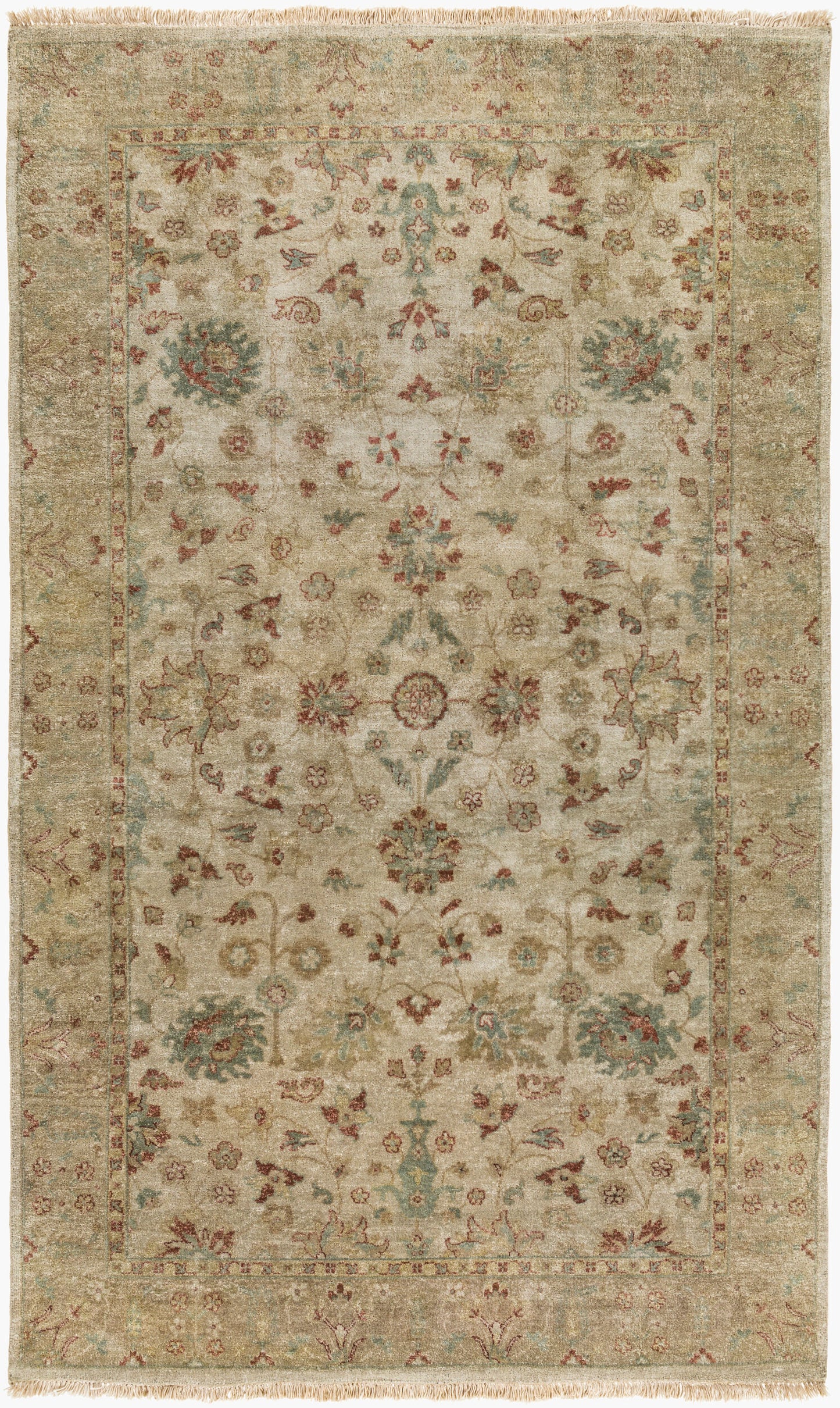 Alfombra de lana hecha a mano Temptress TMS-3001 de 1,52 m x 2,44 m