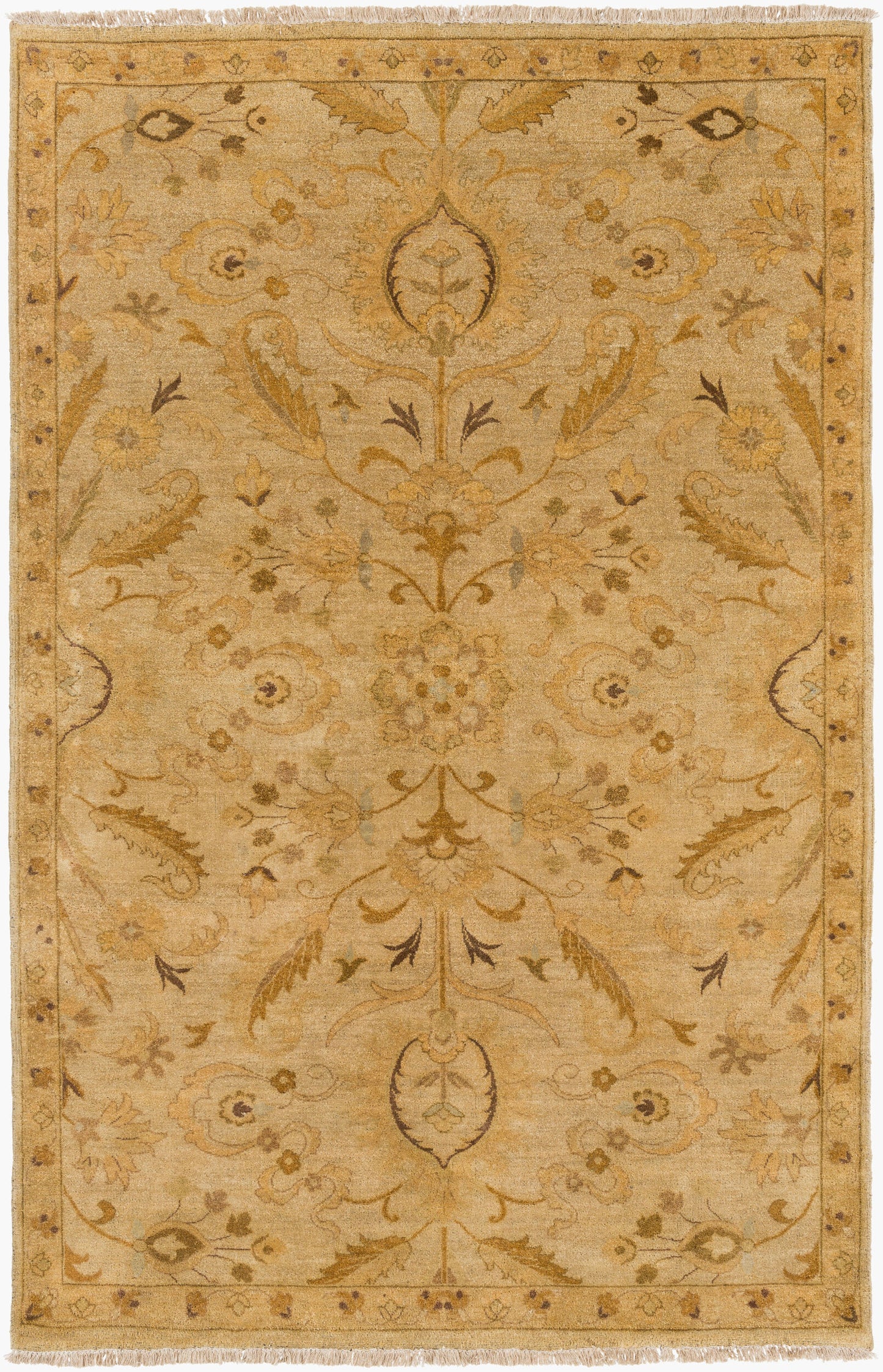 Alfombra de lana hecha a mano Temptress TMS-3003 de 1,52 m x 2,44 m
