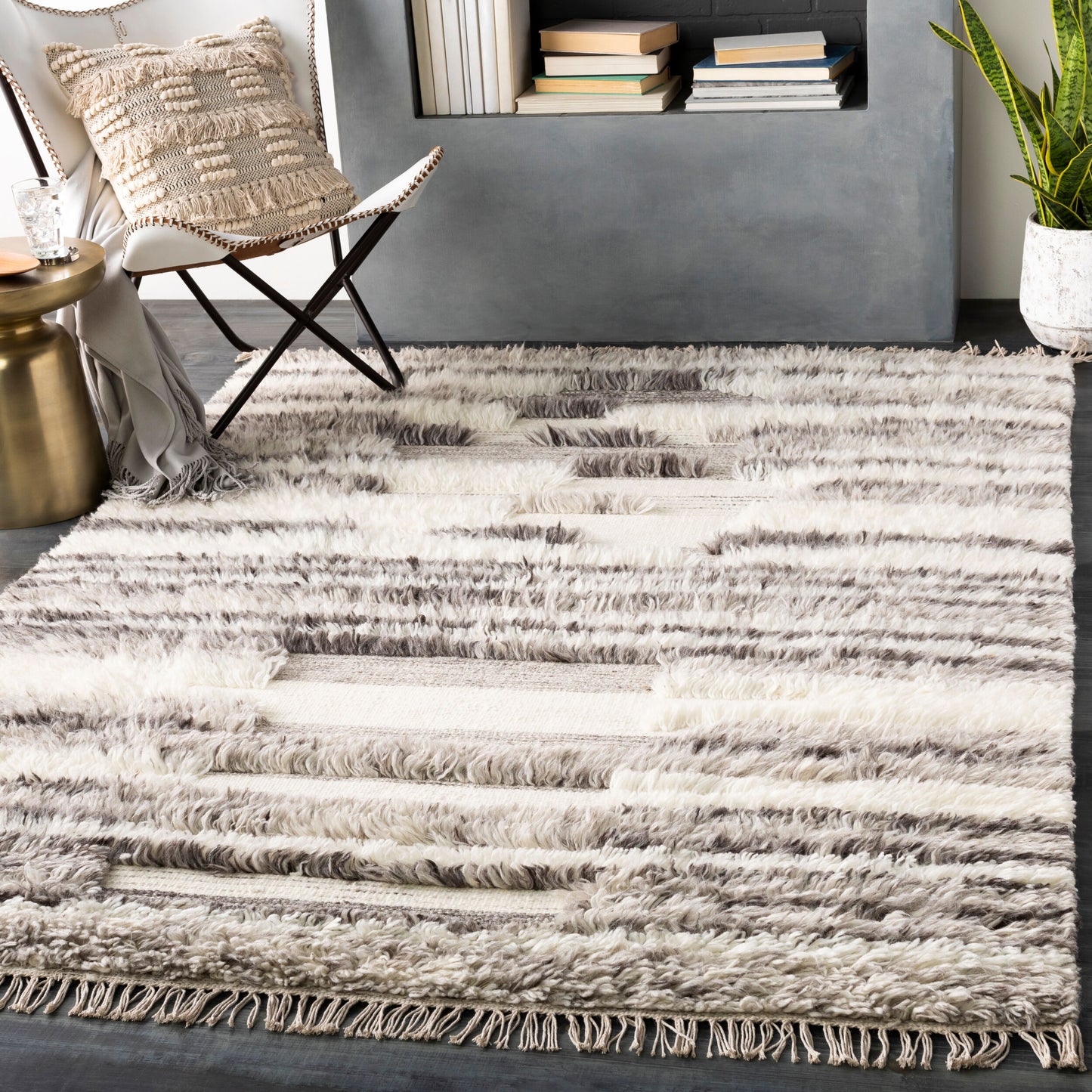 Tulum TMU-2301 8' x 10' Handmade Wool Area Rug