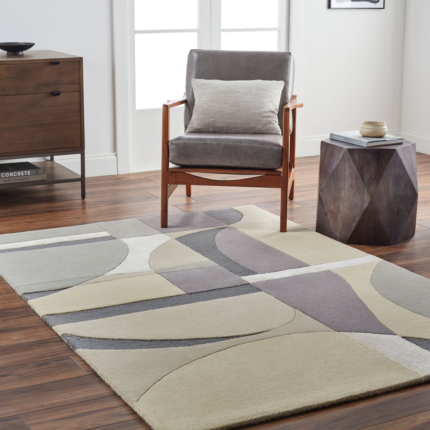 Tallinn TNL-2308 2' x 3' Handmade Accent Rug