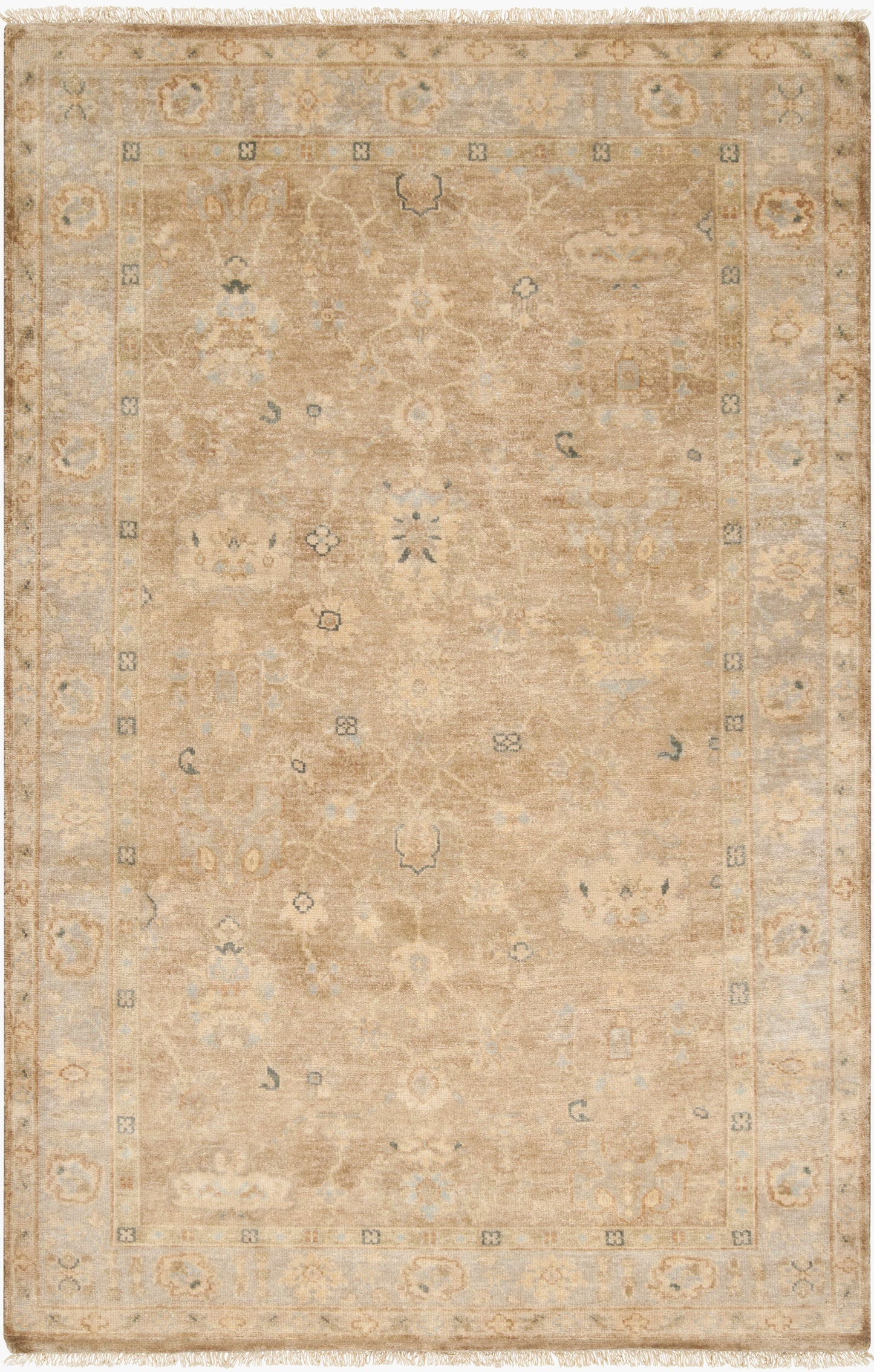 Transcendent TNS-9004 2' x 3' Handmade Wool Accent Rug