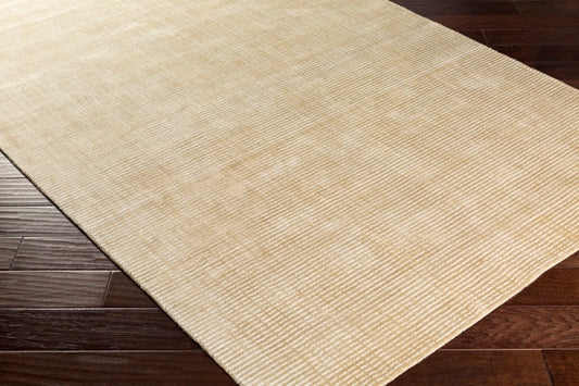 Alfombra de seda sintética hecha a mano Templeton TPL-4004 de 1,2 m x 1,8 m