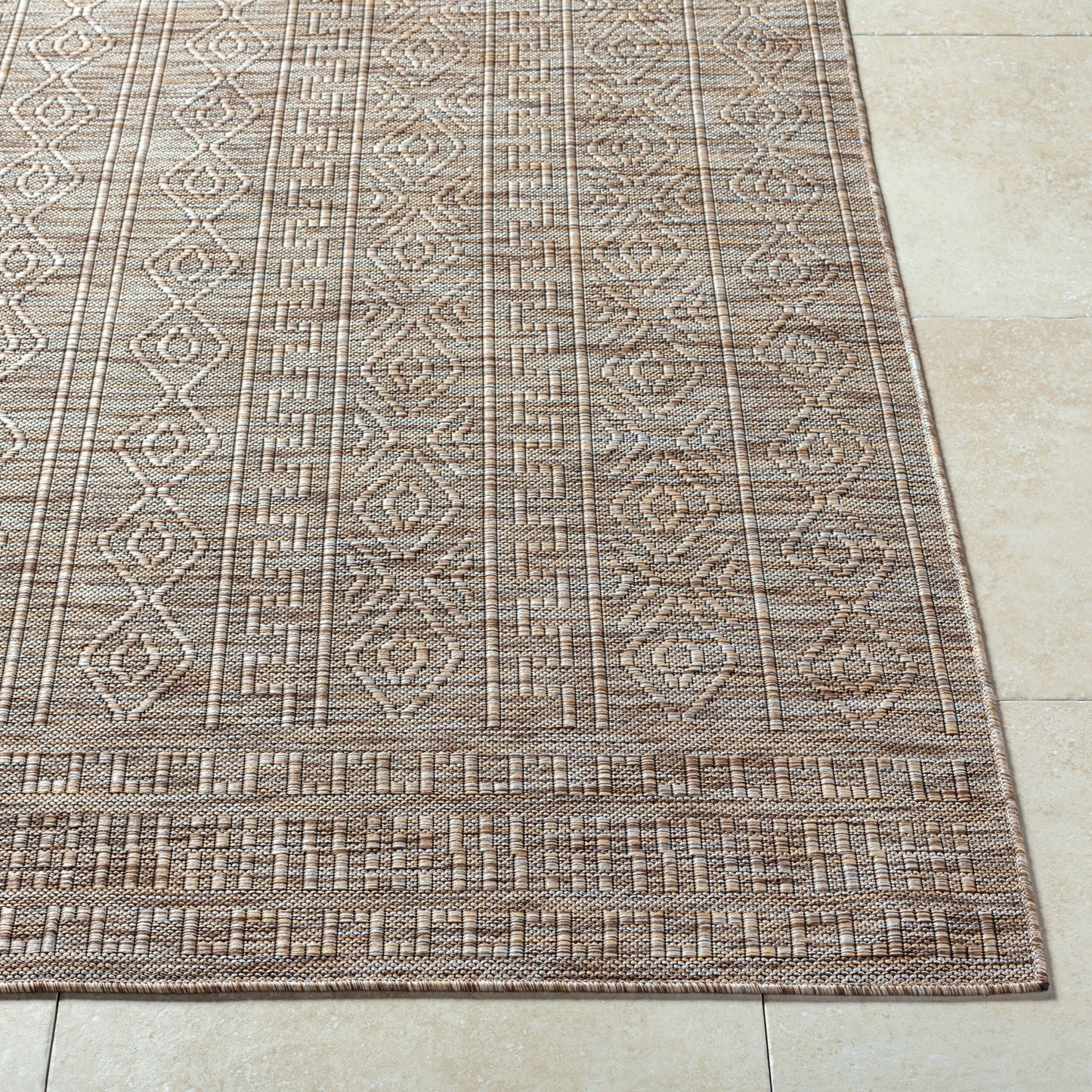 Terrace TRC-2304 5' x 7' Machine Woven Indoor/Outdoor Area Rug