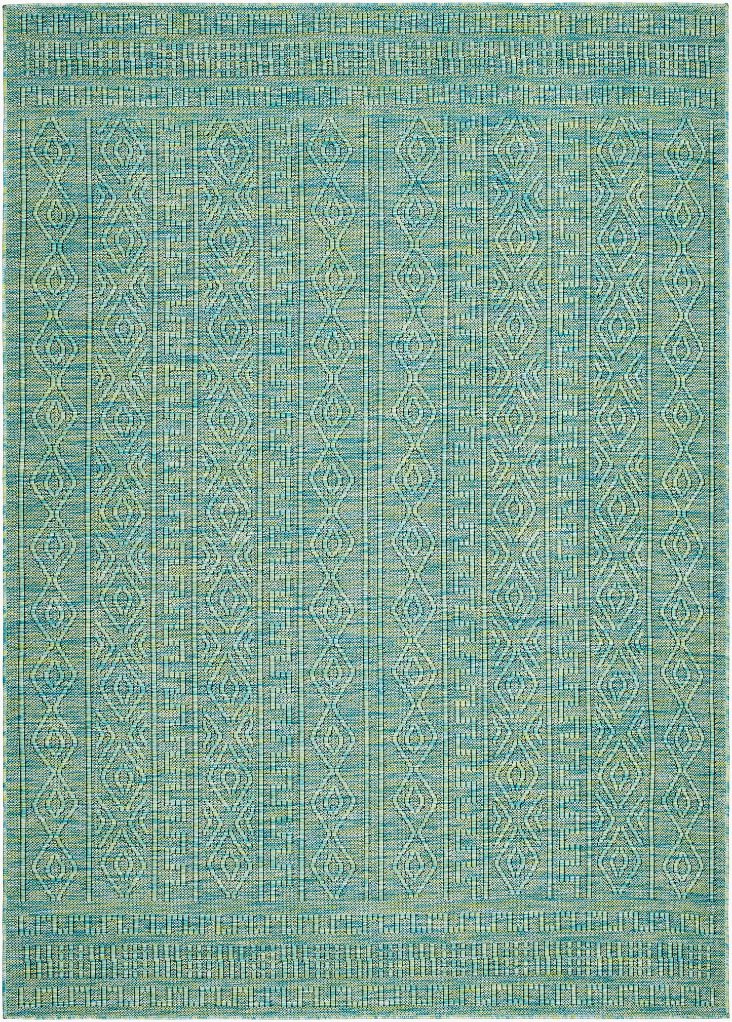 Terrace TRC-2307 9' x 12' Machine Woven Indoor/Outdoor Area Rug