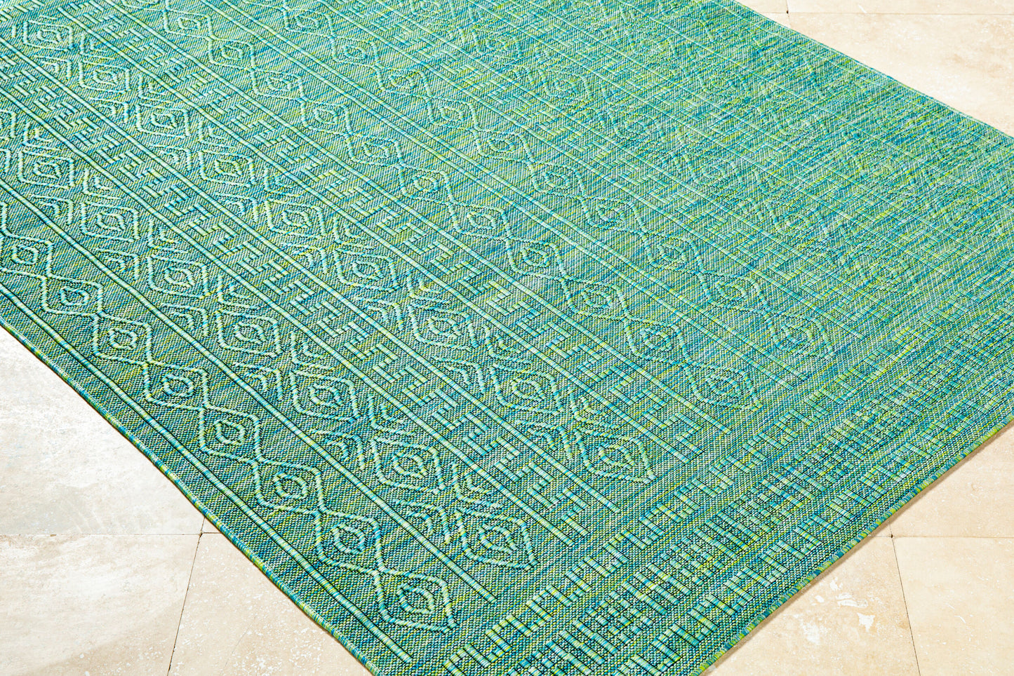 Terrace TRC-2307 9' x 12' Machine Woven Indoor/Outdoor Area Rug