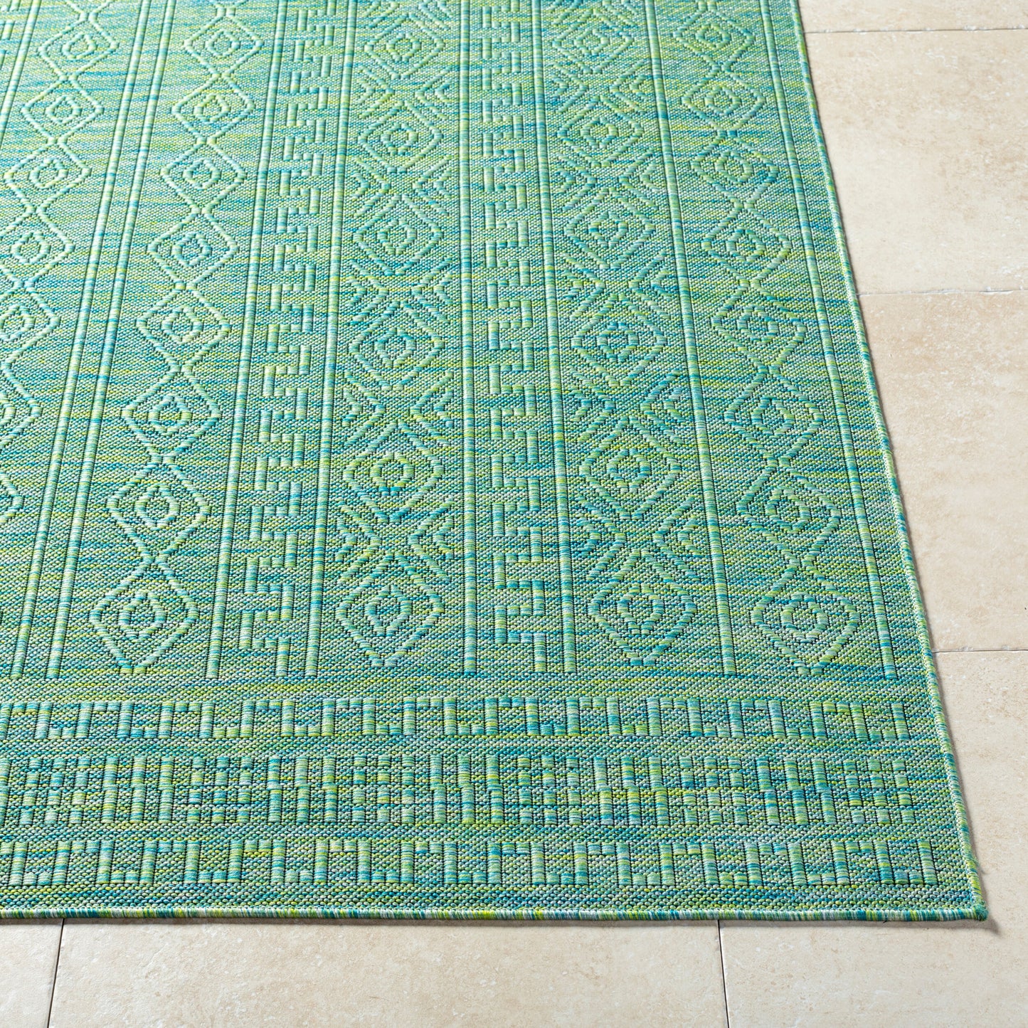 Terrace TRC-2307 9' x 12' Machine Woven Indoor/Outdoor Area Rug