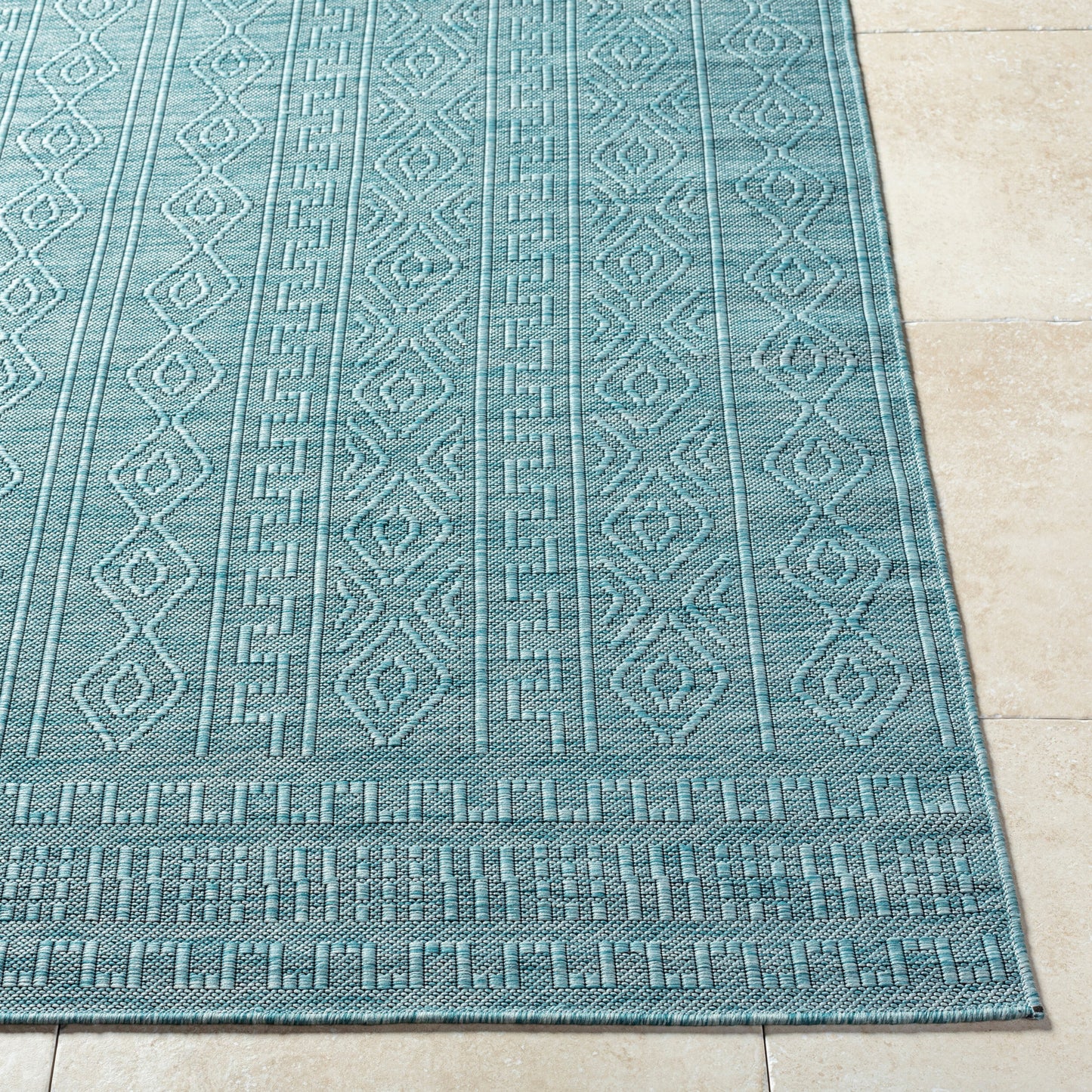 Terrace TRC-2308 9' x 12' Machine Woven Indoor/Outdoor Area Rug