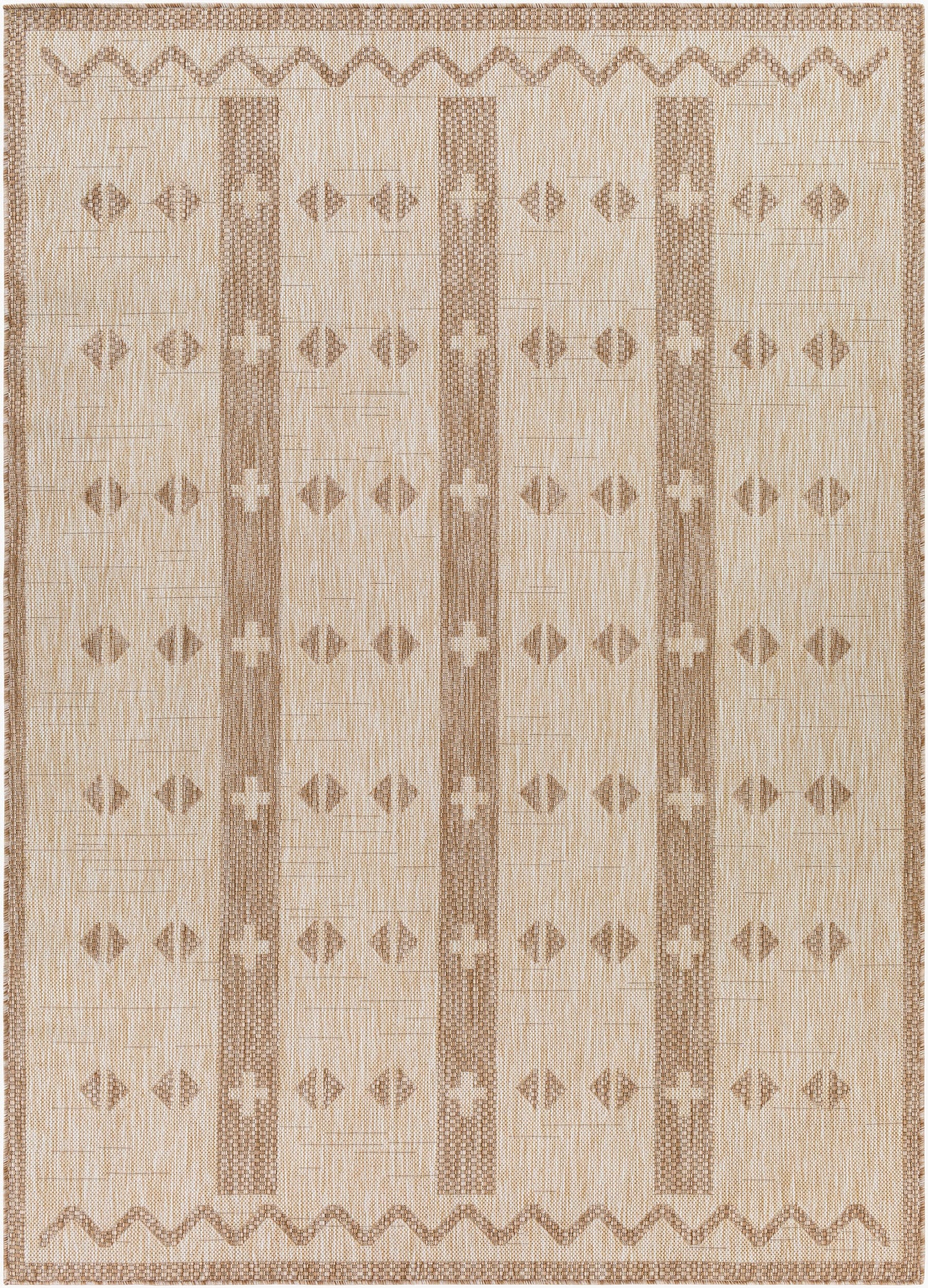 Tuareg TRG-2309 5' x 7' Machine Woven Indoor/Outdoor Area Rug