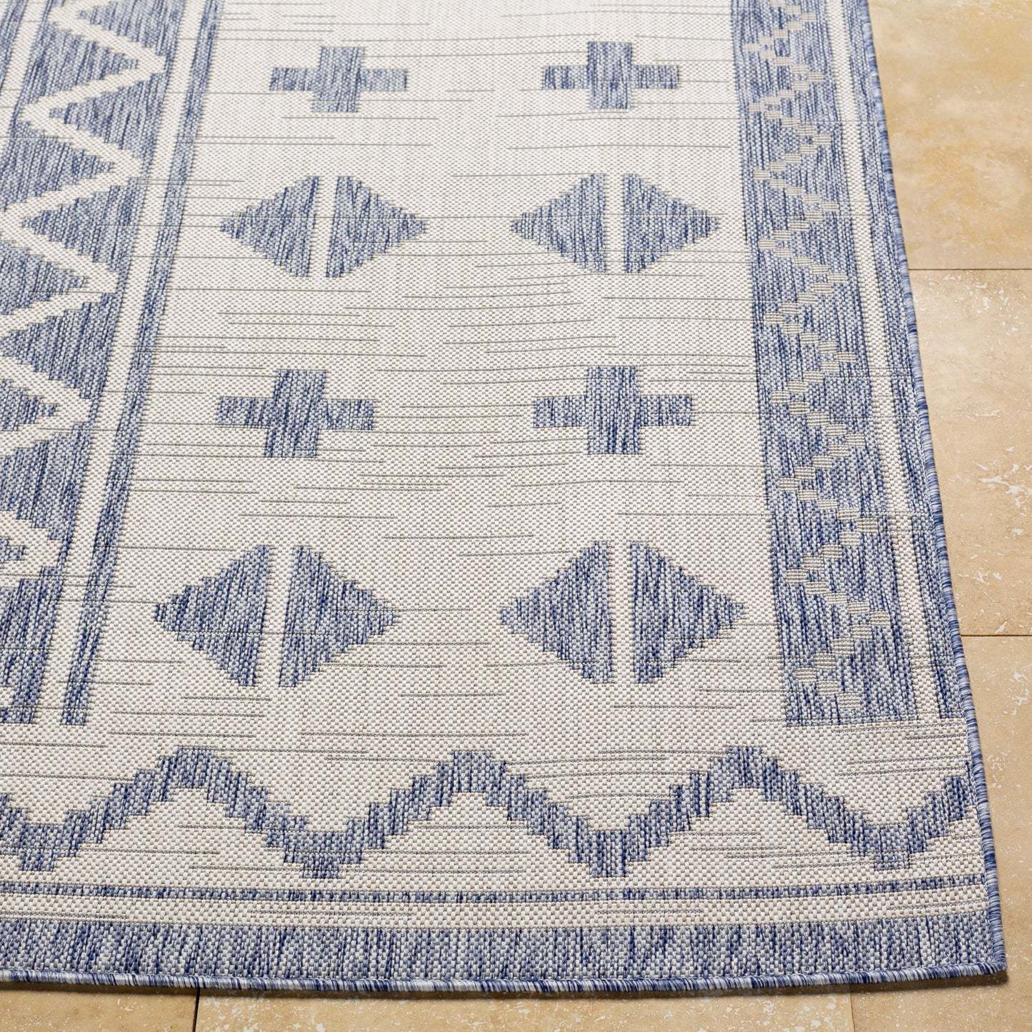 Tuareg TRG-2310 5' x 7' Machine Woven Indoor/Outdoor Area Rug