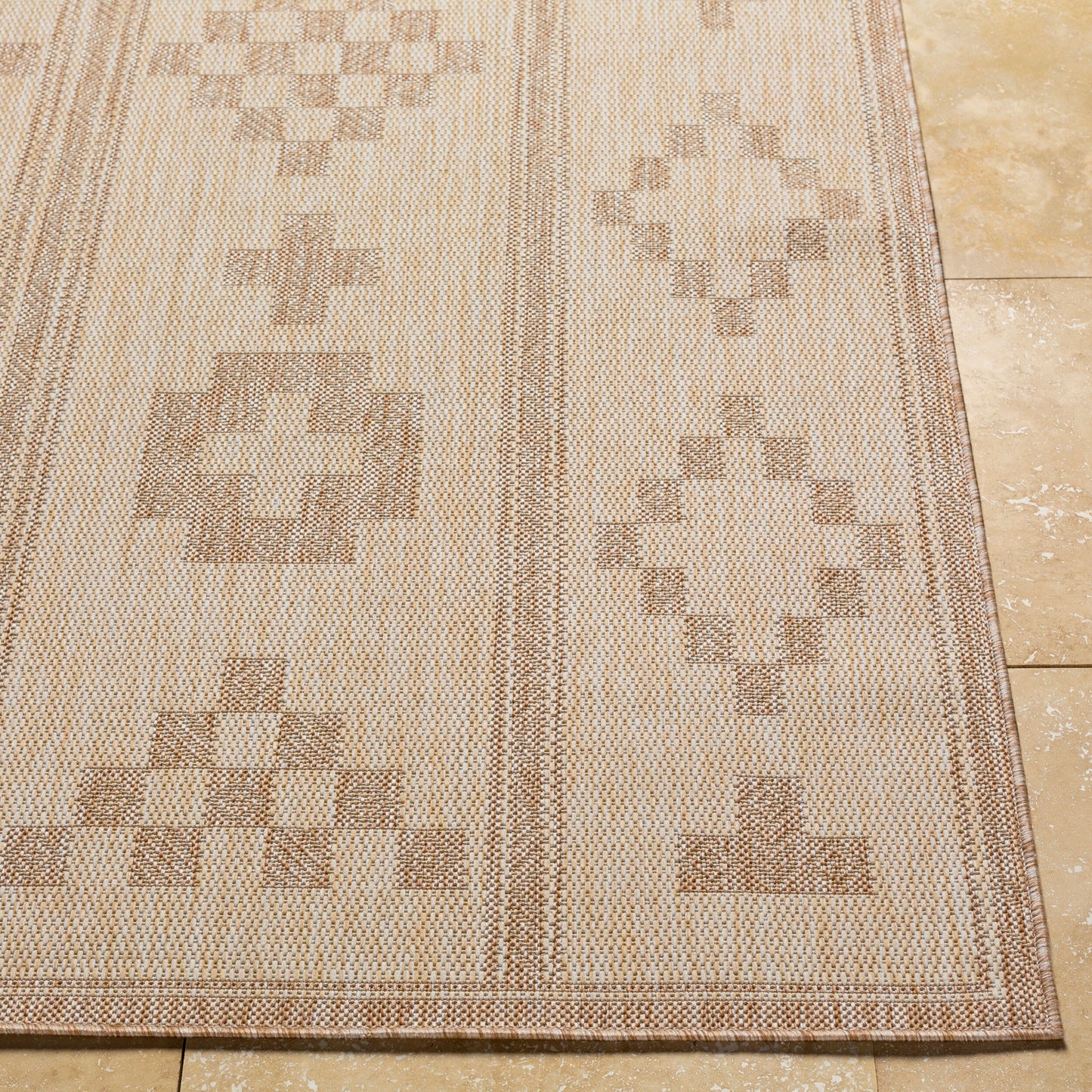 Tuareg TRG-2319 9' x 12' Machine Woven Indoor/Outdoor Area Rug
