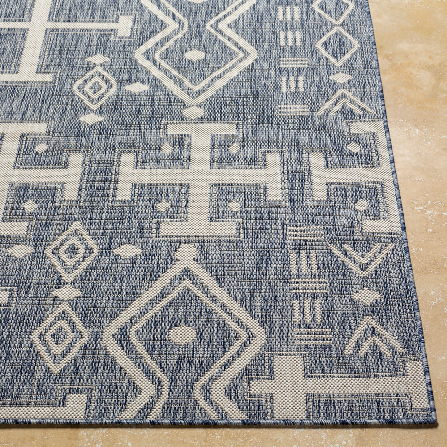 Tuareg TRG-2323 6' x 9' Machine Woven Indoor/Outdoor Area Rug