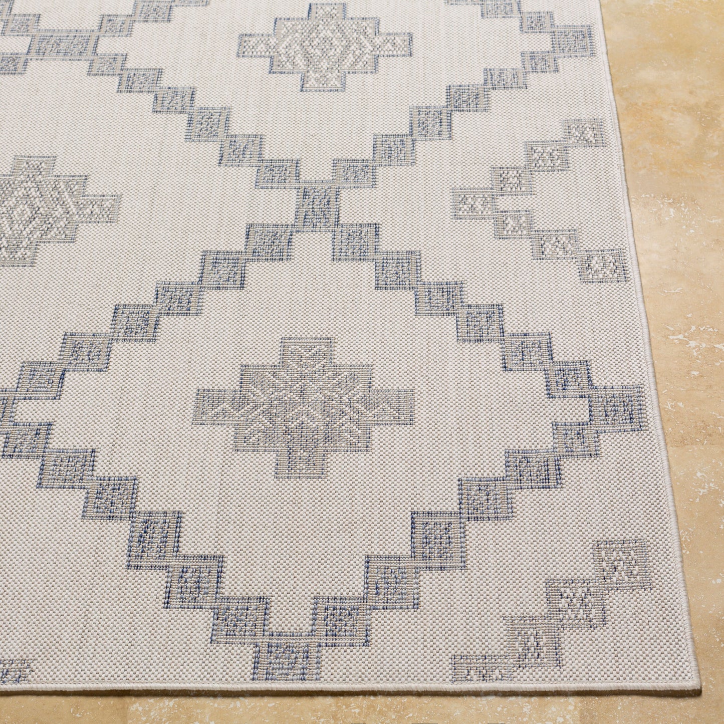 Tuareg TRG-2324 6' x 9' Machine Woven Indoor/Outdoor Area Rug