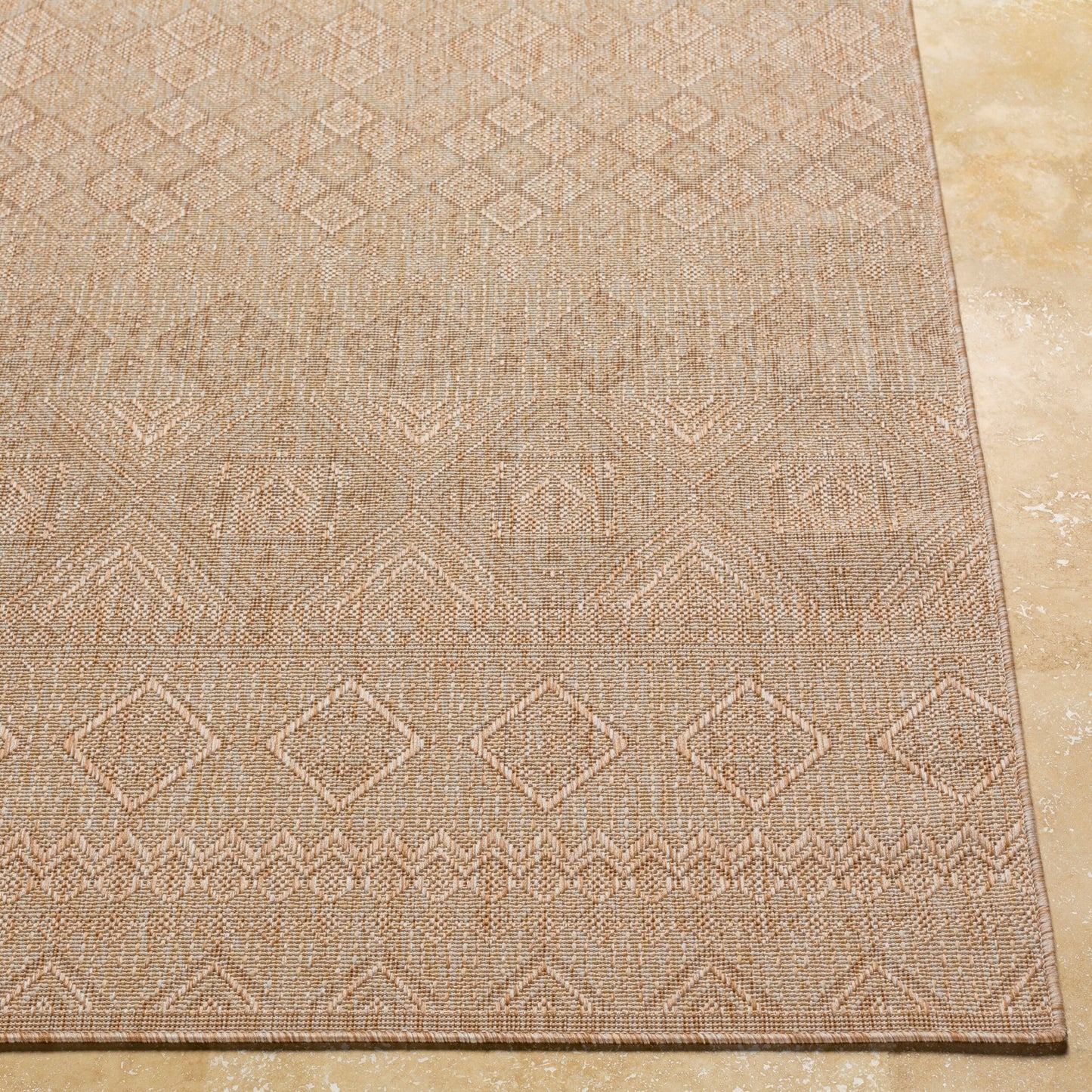 Tuareg TRG-2326 5' x 7' Machine Woven Indoor/Outdoor Area Rug