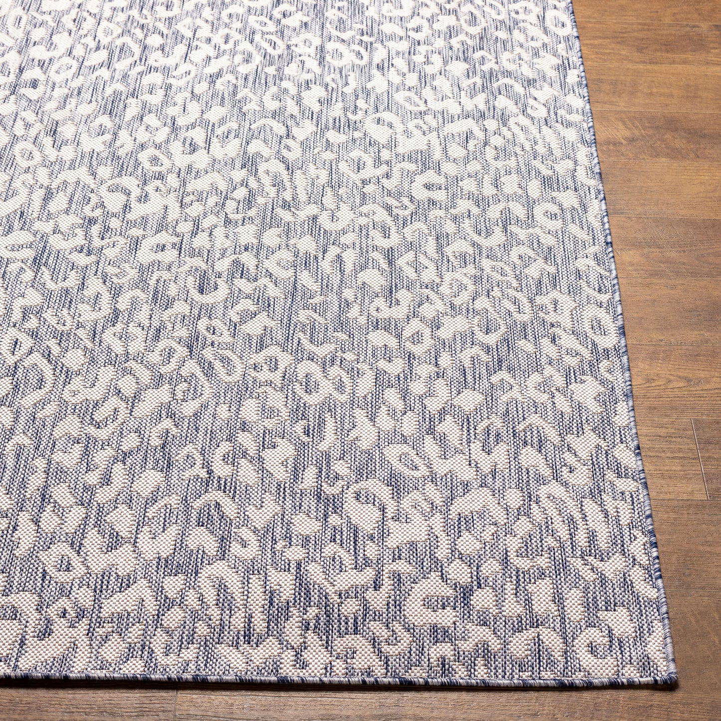 Alfombra Tuareg TRG-2362 de 1,52 m x 2,13 m, tejida a máquina, para interior y exterior