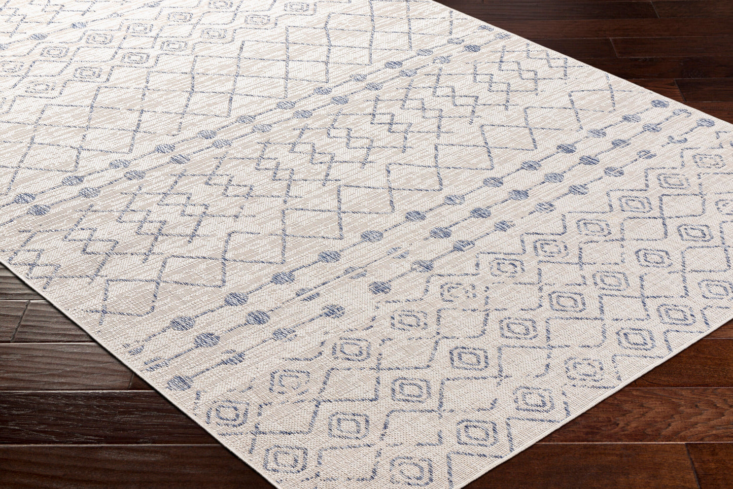Tuareg TRG-2387 6' x 9' Machine Woven Indoor/Outdoor Area Rug