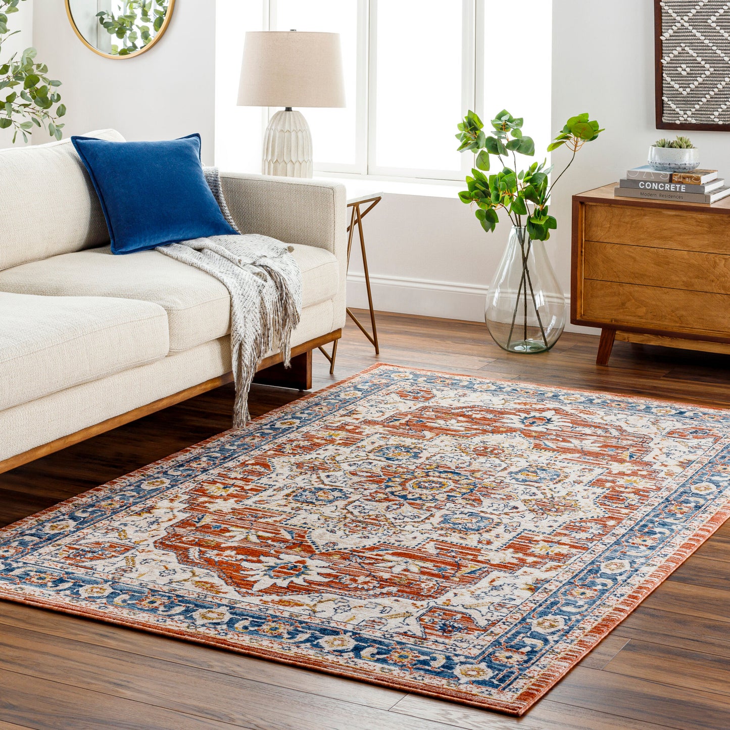 Truva TRV-2303 9' x 12' Machine Woven Area Rug