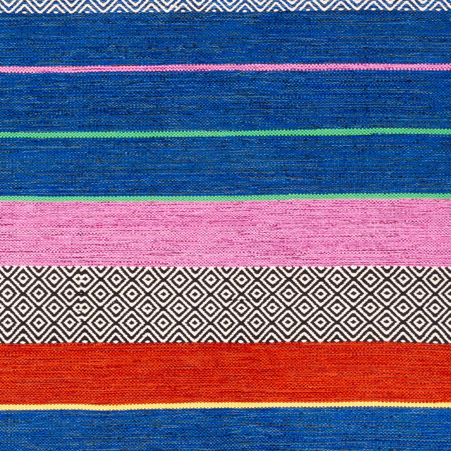 Trenza TRZ-3004 8ft Runner Handmade Runner Rug