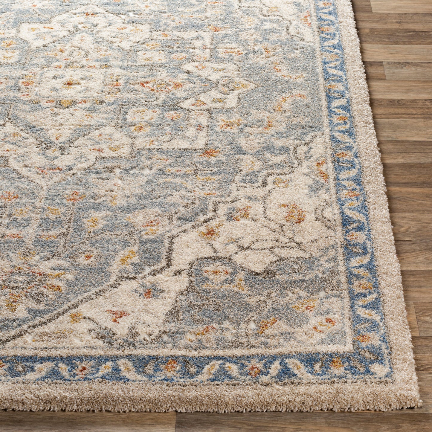 Tuscany TUS-2309 8ft Square Machine Woven Area Rug