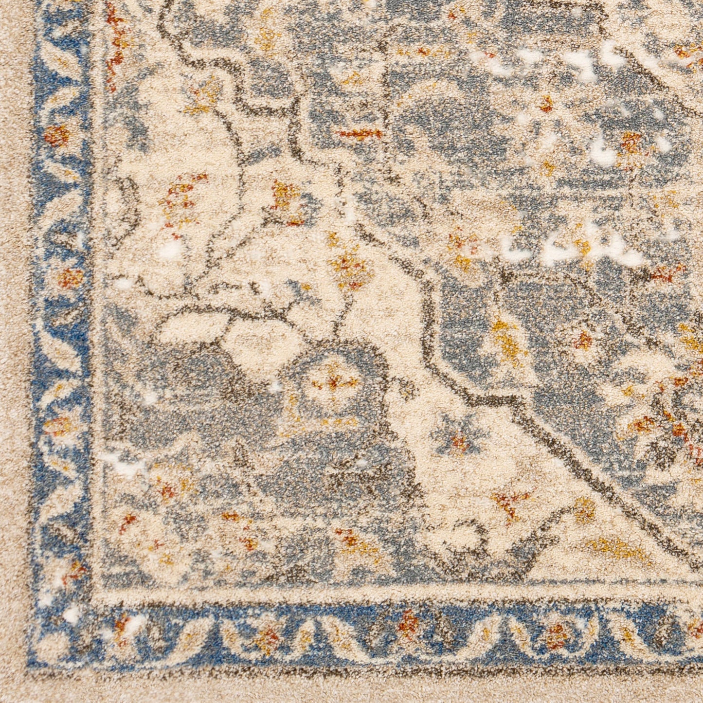Tuscany TUS-2309 8ft Square Machine Woven Area Rug