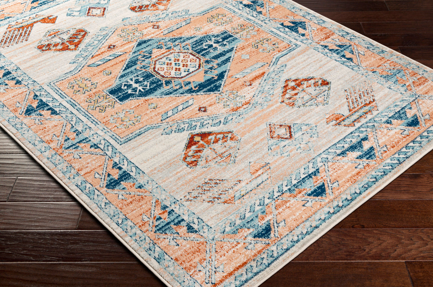 Tevazu TVZ-2308 5' x 7' Machine Woven Area Rug