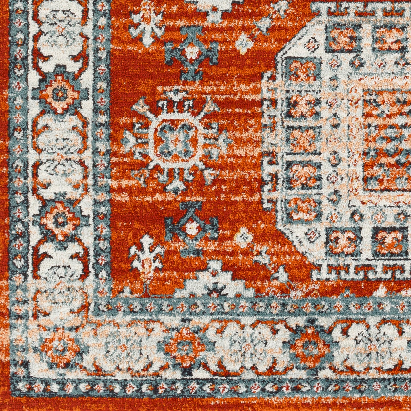 Tevazu TVZ-2350 6' x 9' Machine Woven Area Rug