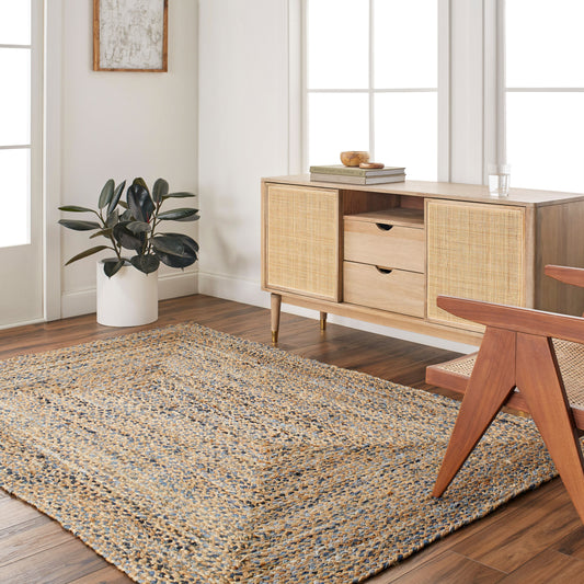 Trenzado TZD-2300 Alfombra decorativa hecha a mano de 2' x 3'