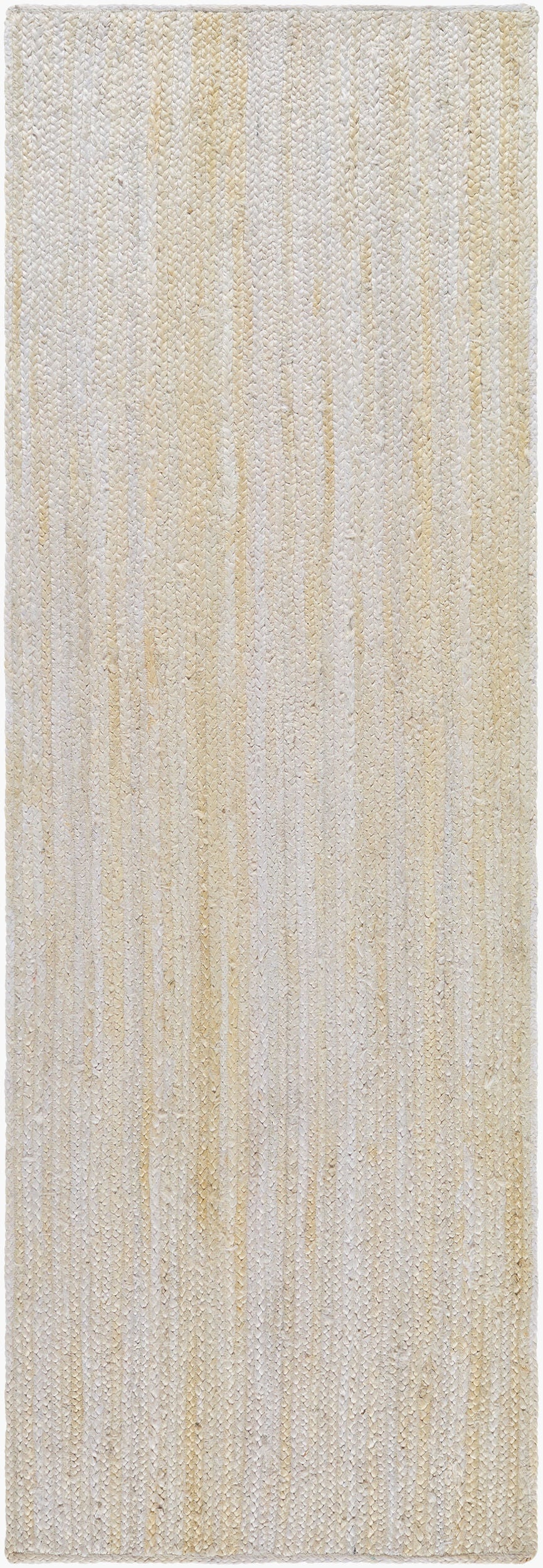 Trenzado TZD-2301 8ft Runner Handmade Jute Runner Rug