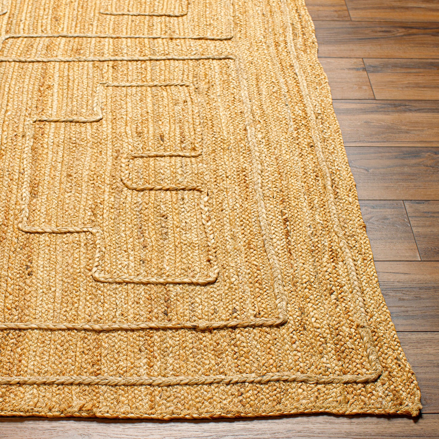 Luci UCI-2300 5' x 7' Handmade Jute Area Rug