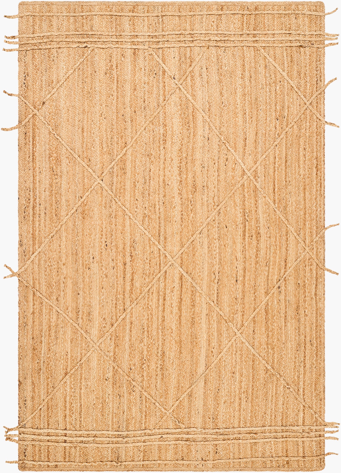 Luci UCI-2301 2' x 3' Handmade Jute Accent Rug
