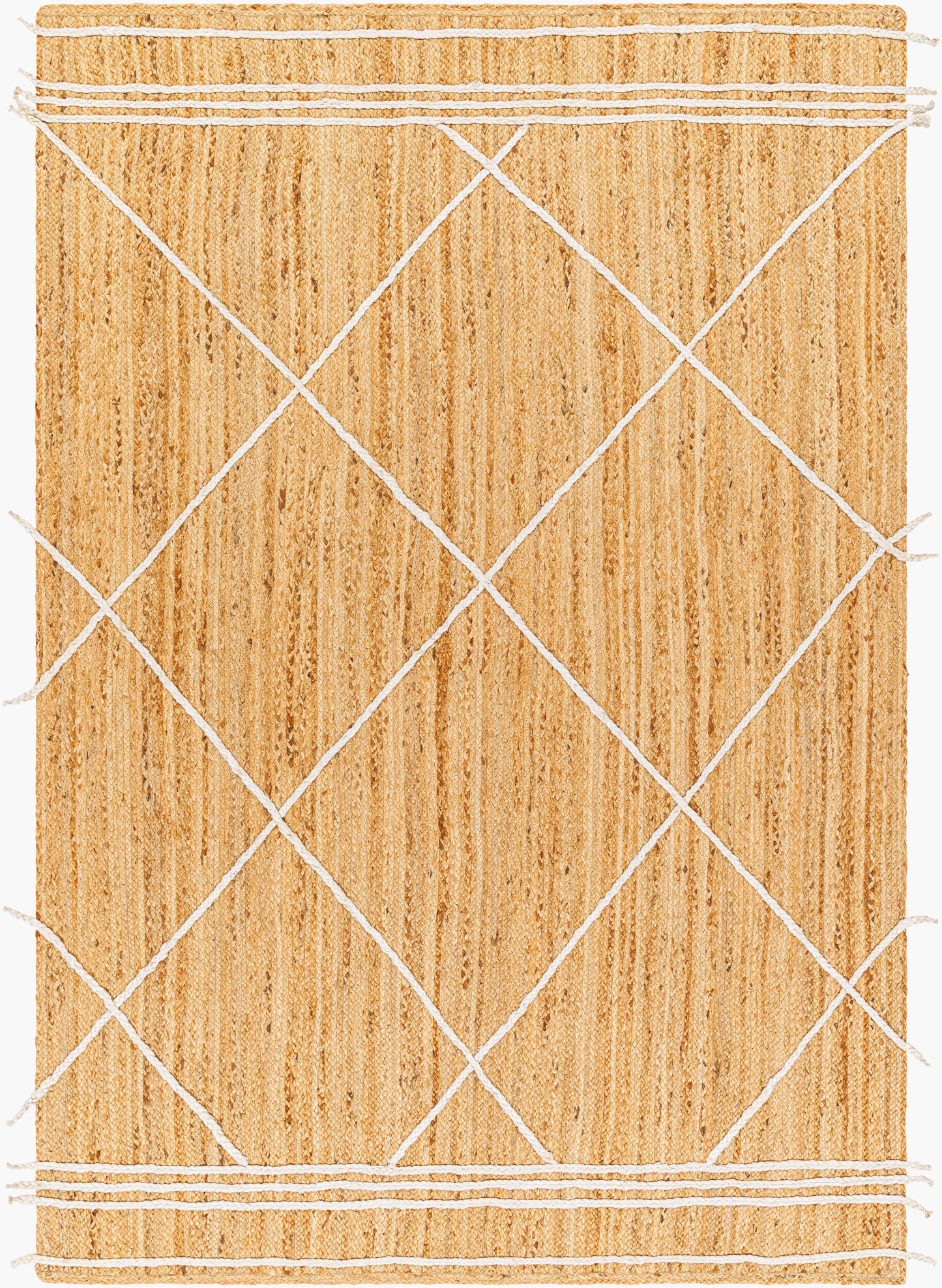 Luci UCI-2303 2' x 3' Handmade Jute Accent Rug