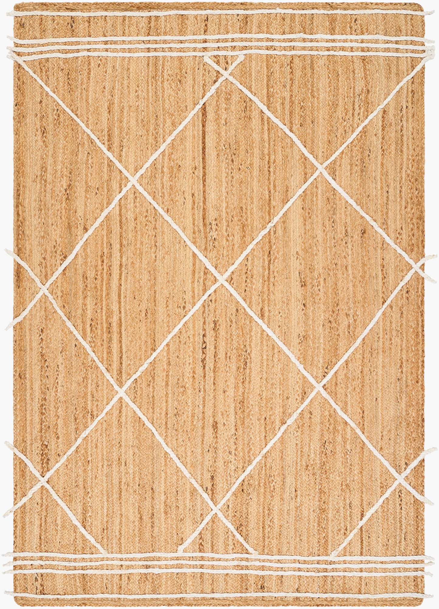Luci UCI-2303 5' x 7' Handmade Jute Area Rug