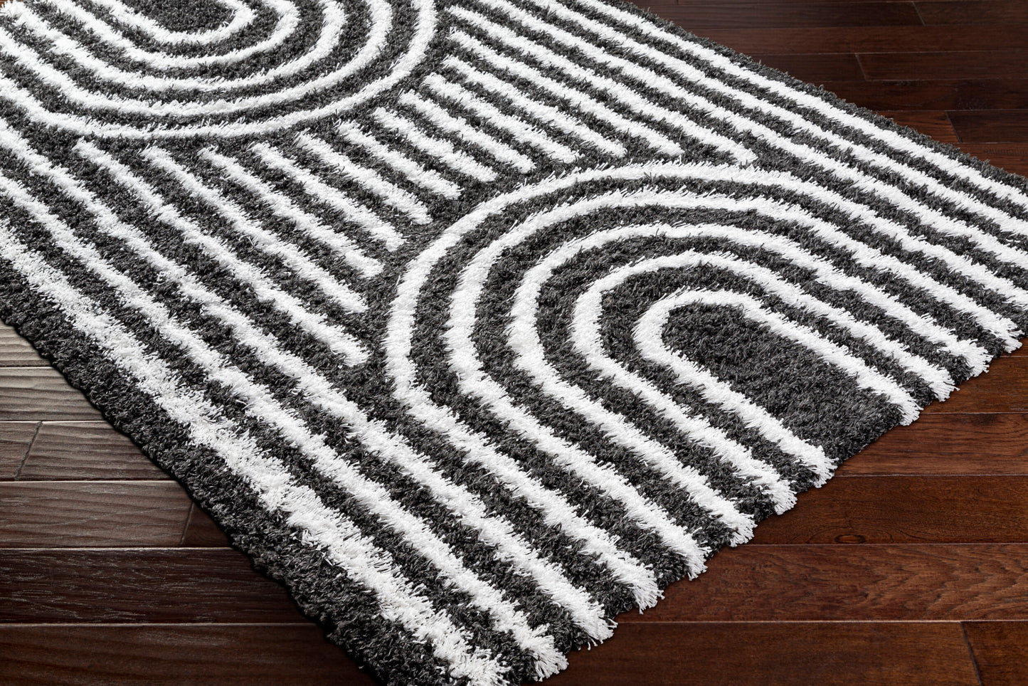 Alfombra tejida a máquina Urban Shag USG-2318 de 1,52 m x 2,13 m