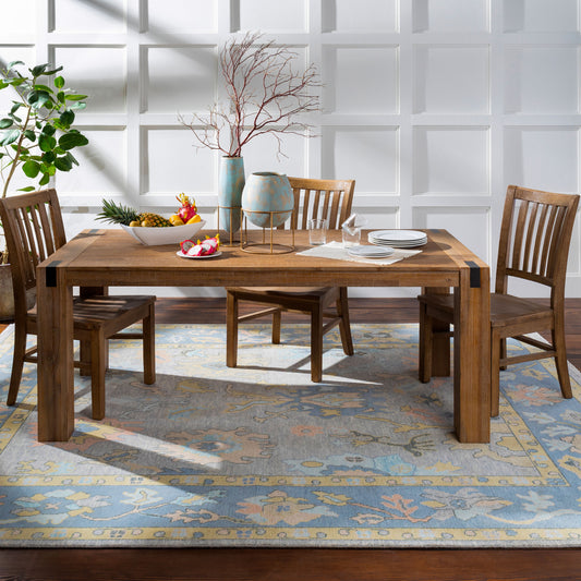 Ushak USK-2303 9' x 12' Handmade Wool Area Rug