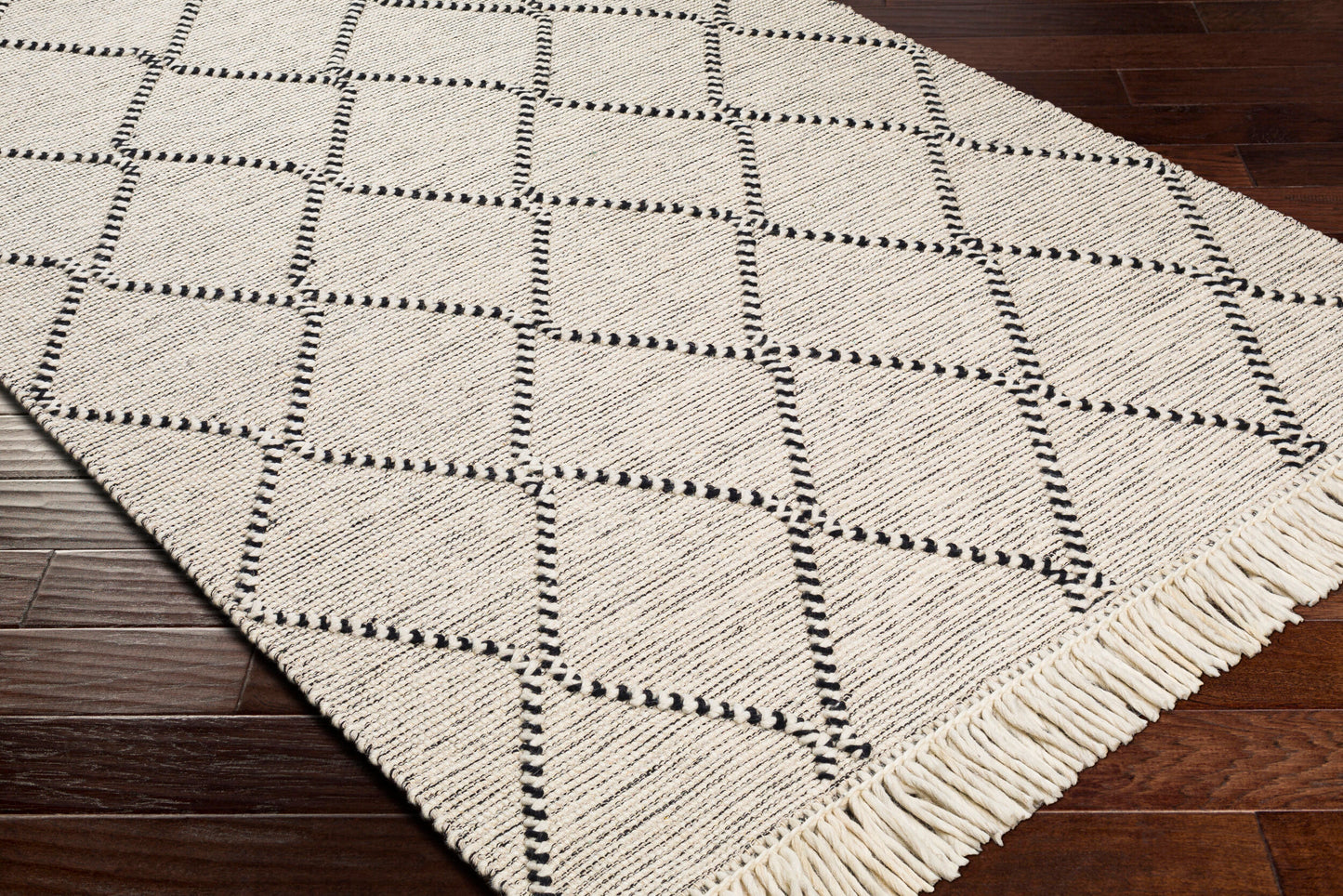 Uttar UTT-2301 8ft Runner Handmade Runner Rug