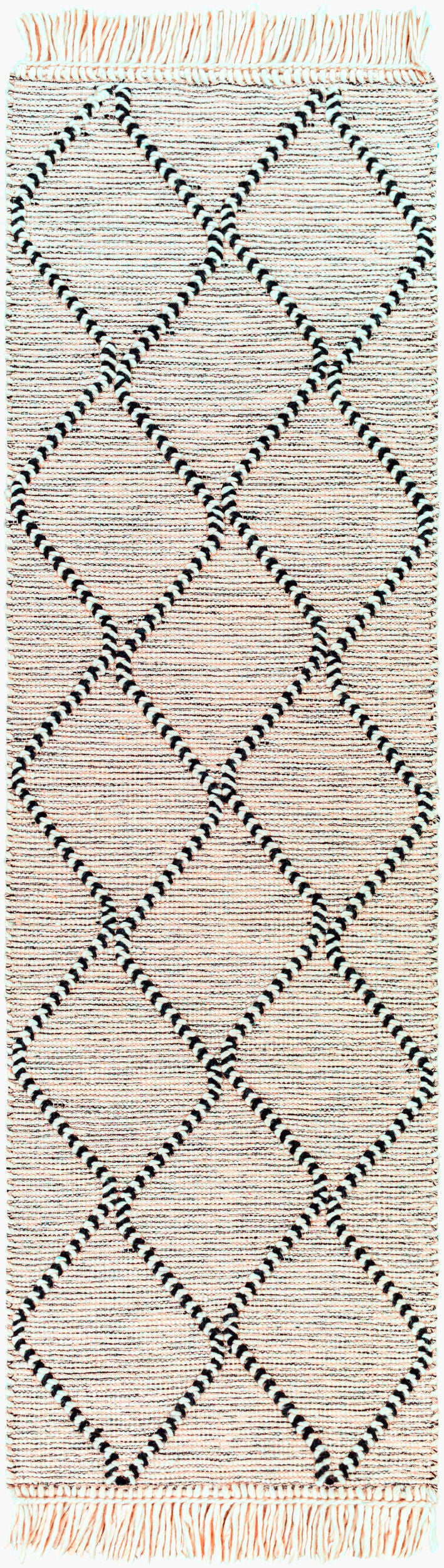 Uttar UTT-2302 8ft Runner Handmade Runner Rug
